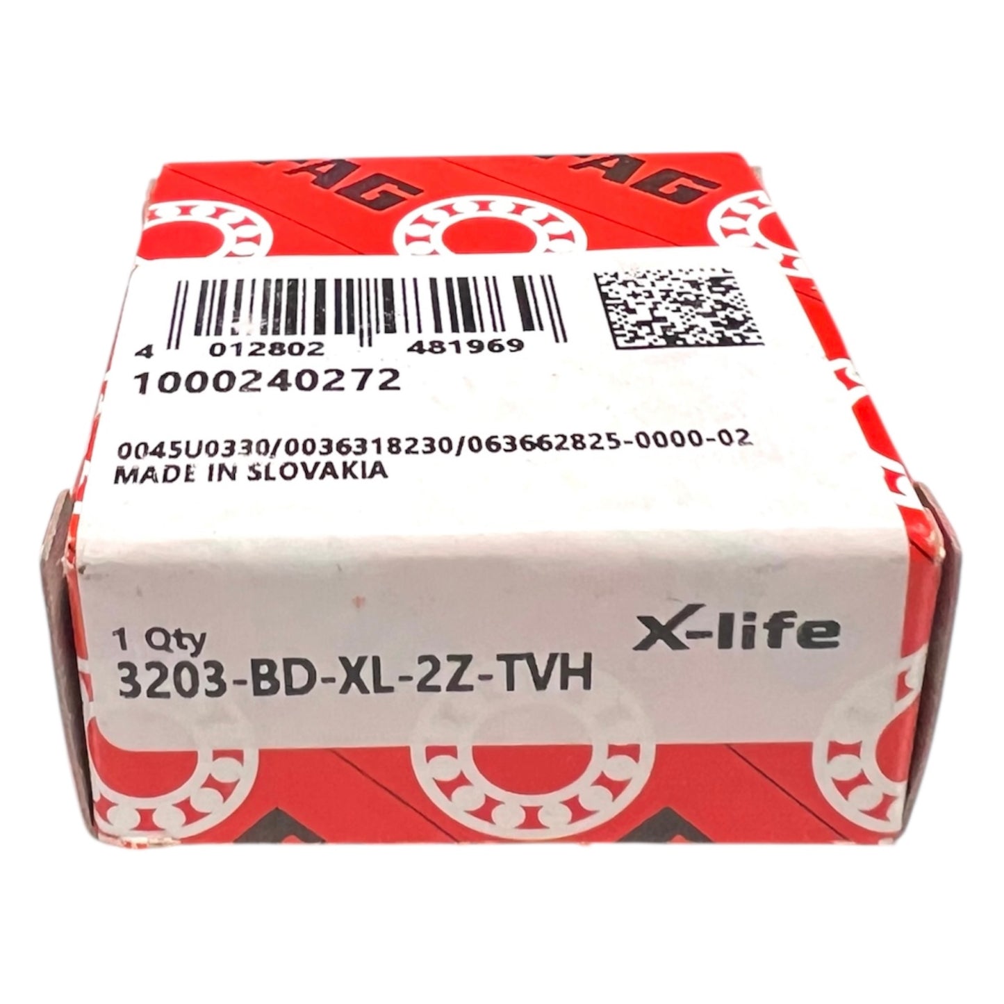 1x FAG 3203 BD-XL-2Z-TVH angular contact ball bearing 17x40x17.5 mm X-Life ball bearing