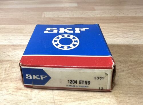 1x SKF 1204 ETN9 Pendelkugellager 20x47x14 mm Kugellager