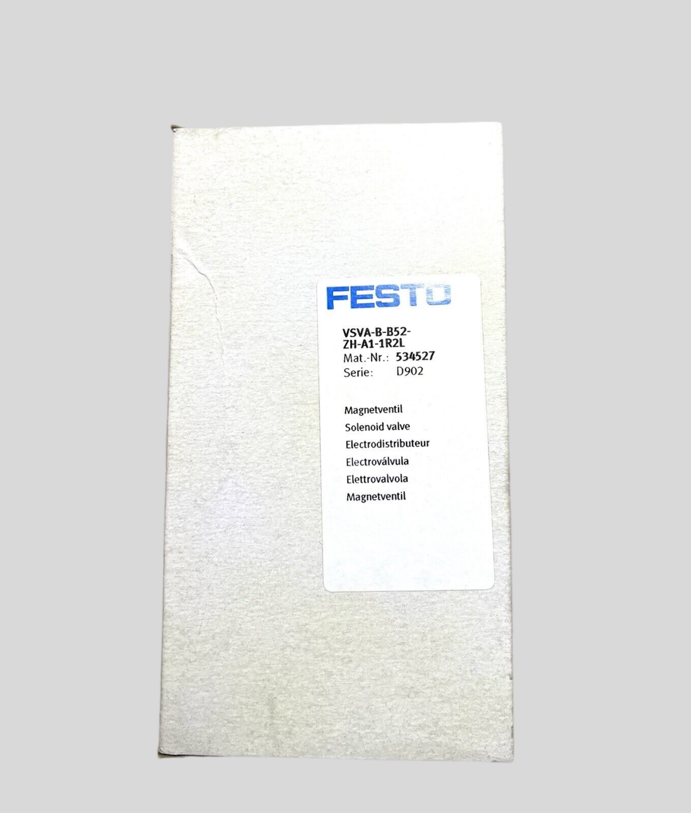 1x Festo VSVA-B-B52-ZH-A1-1R2L Magnetventil Nr. 534527 Pneumatik