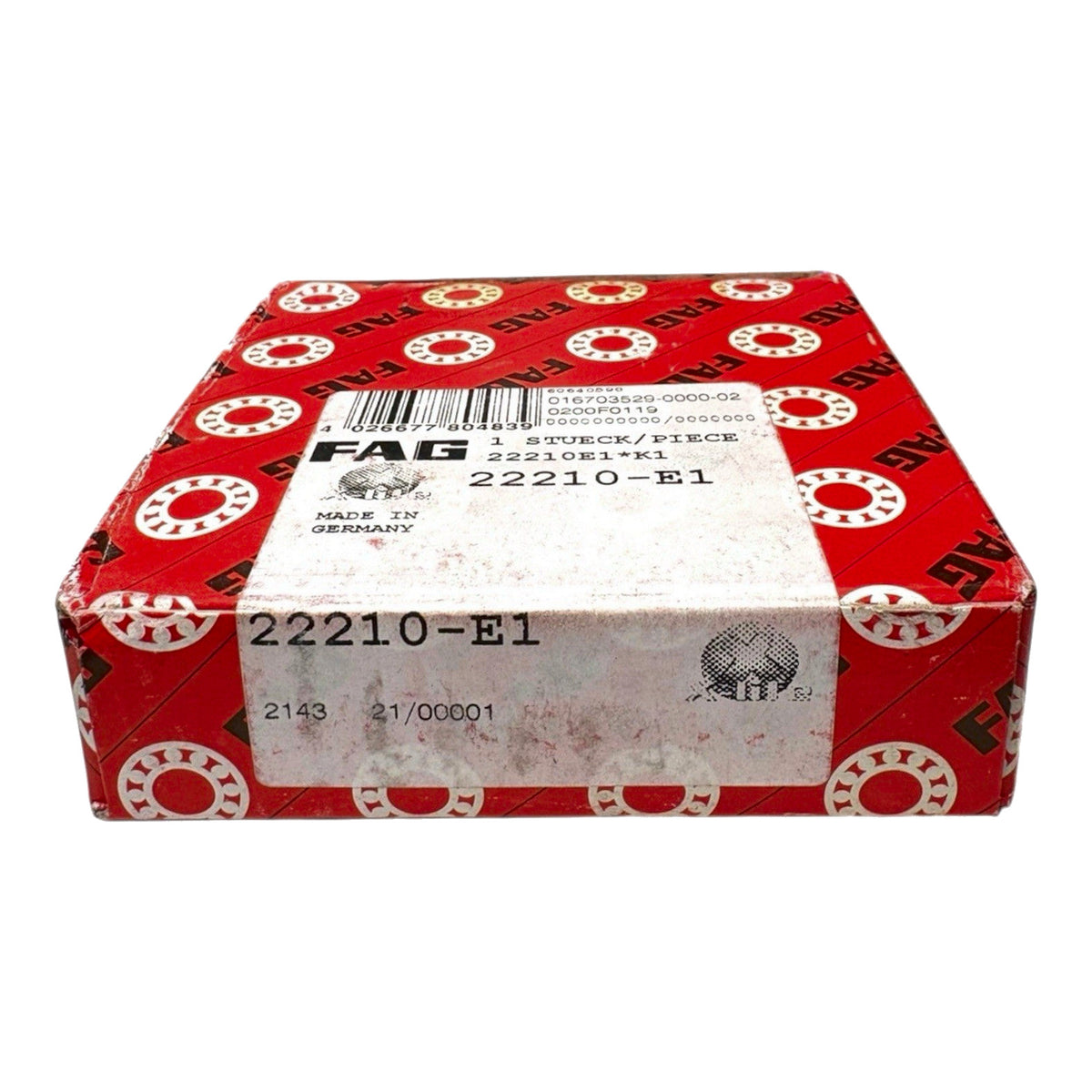 FAG 22210-E1 Pendelrollenlager 50x90x23 mm