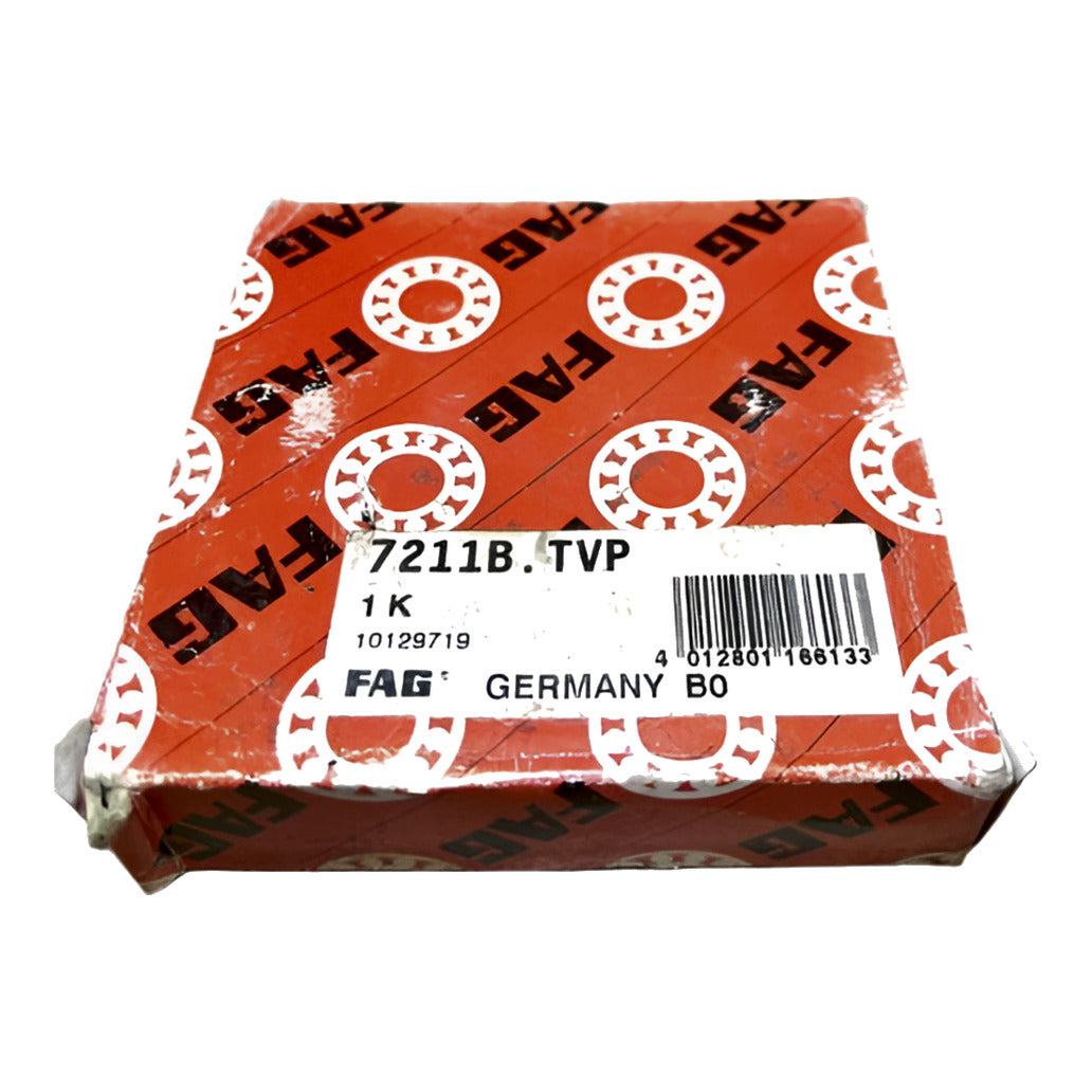 1x FAG 7211-B-TVP angular contact ball bearing 55x100x21 mm 7211 B TVP ball bearing
