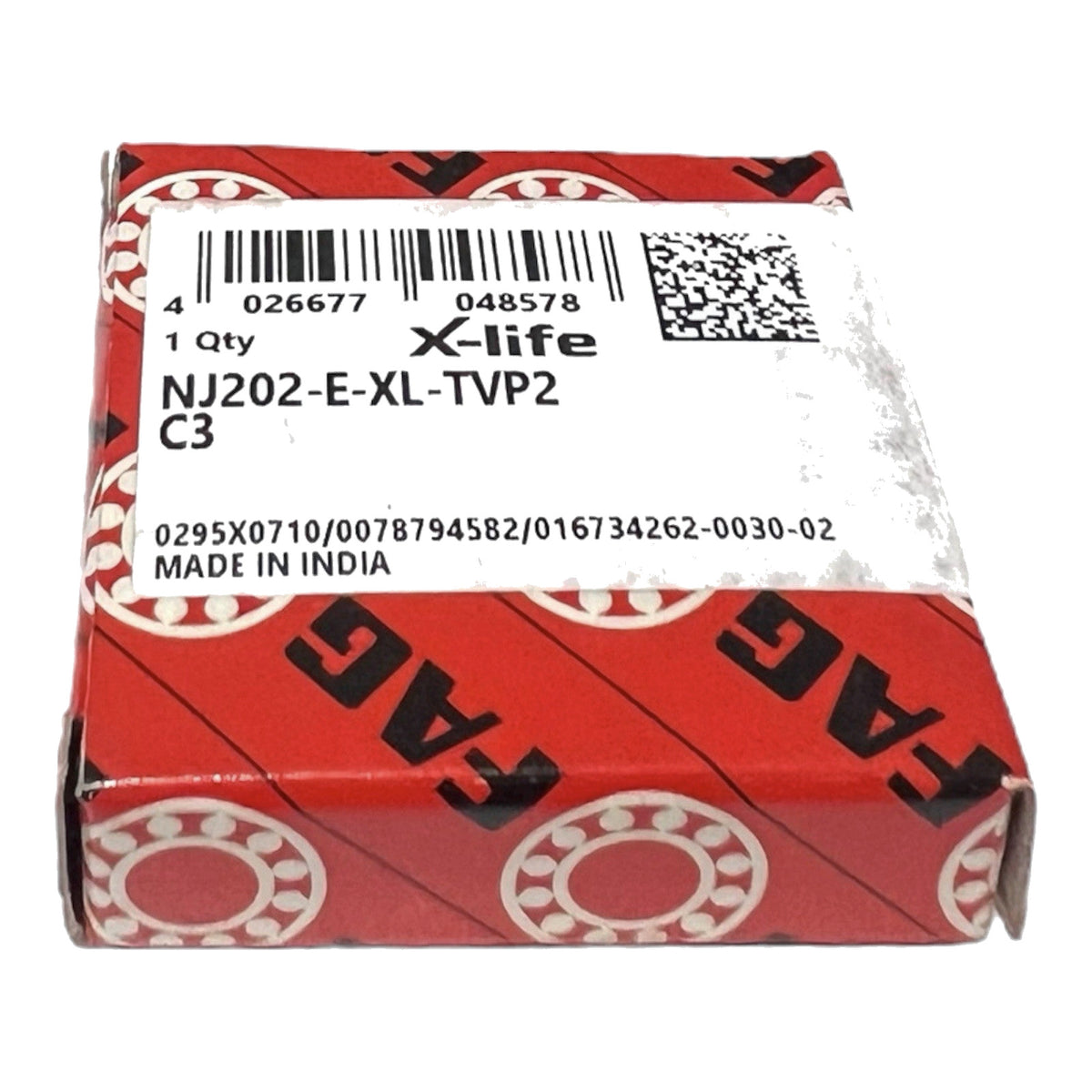 FAG NJ202-E-XL-TVP2-C3 Zylinderrollenlager 15x35x11 mm