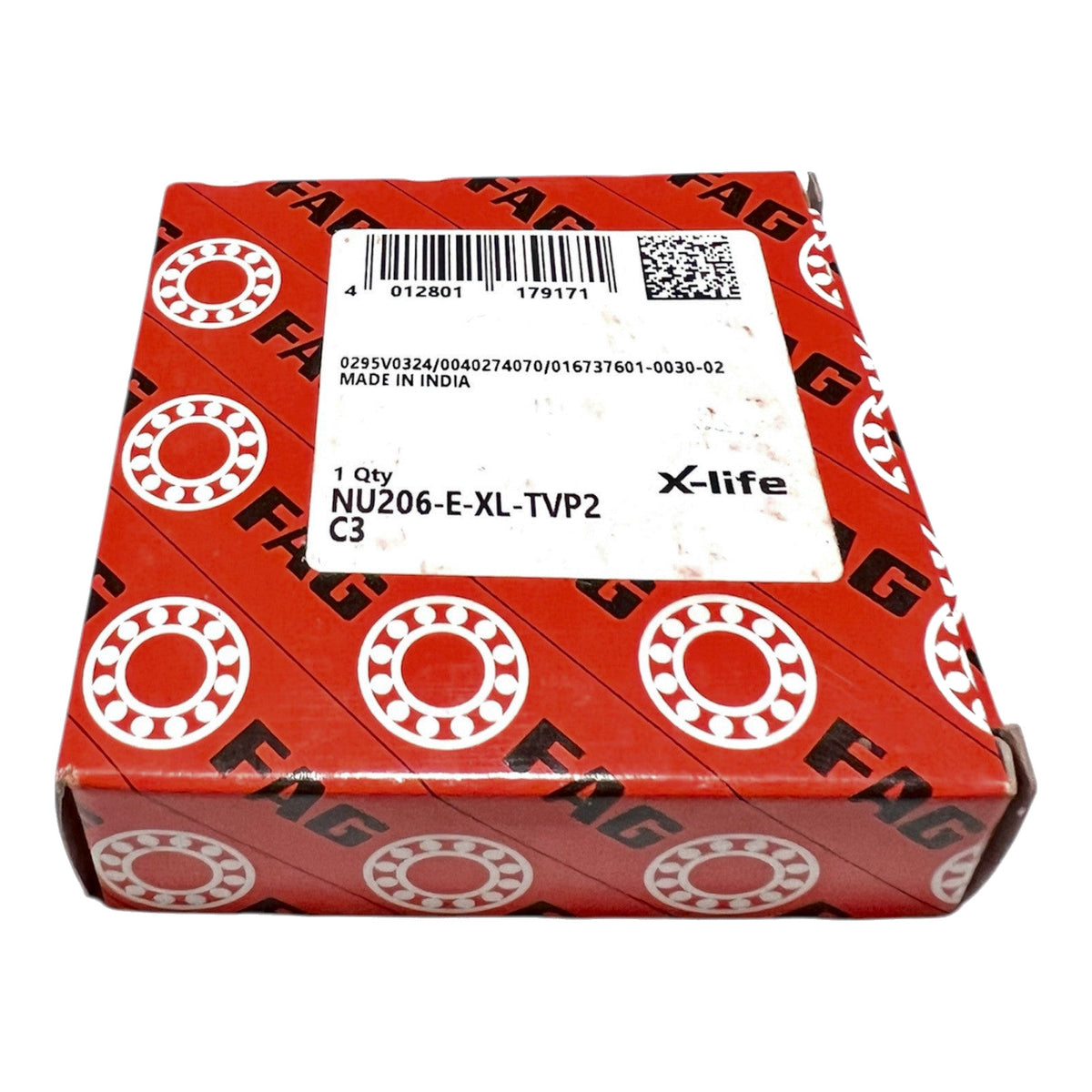 FAG NU206-E-TVP2-C3 = NU 206 ECP/C3 Zylinderrollenlager 30x62x16 mm – Bild 2
