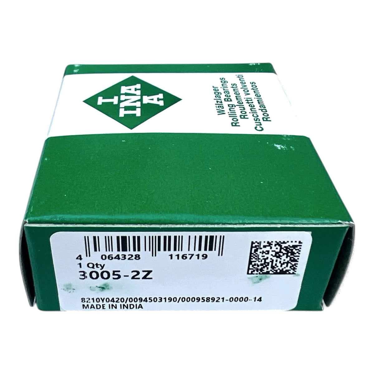INA 3005-2Z Schrägkugellager 25x47x16 mm