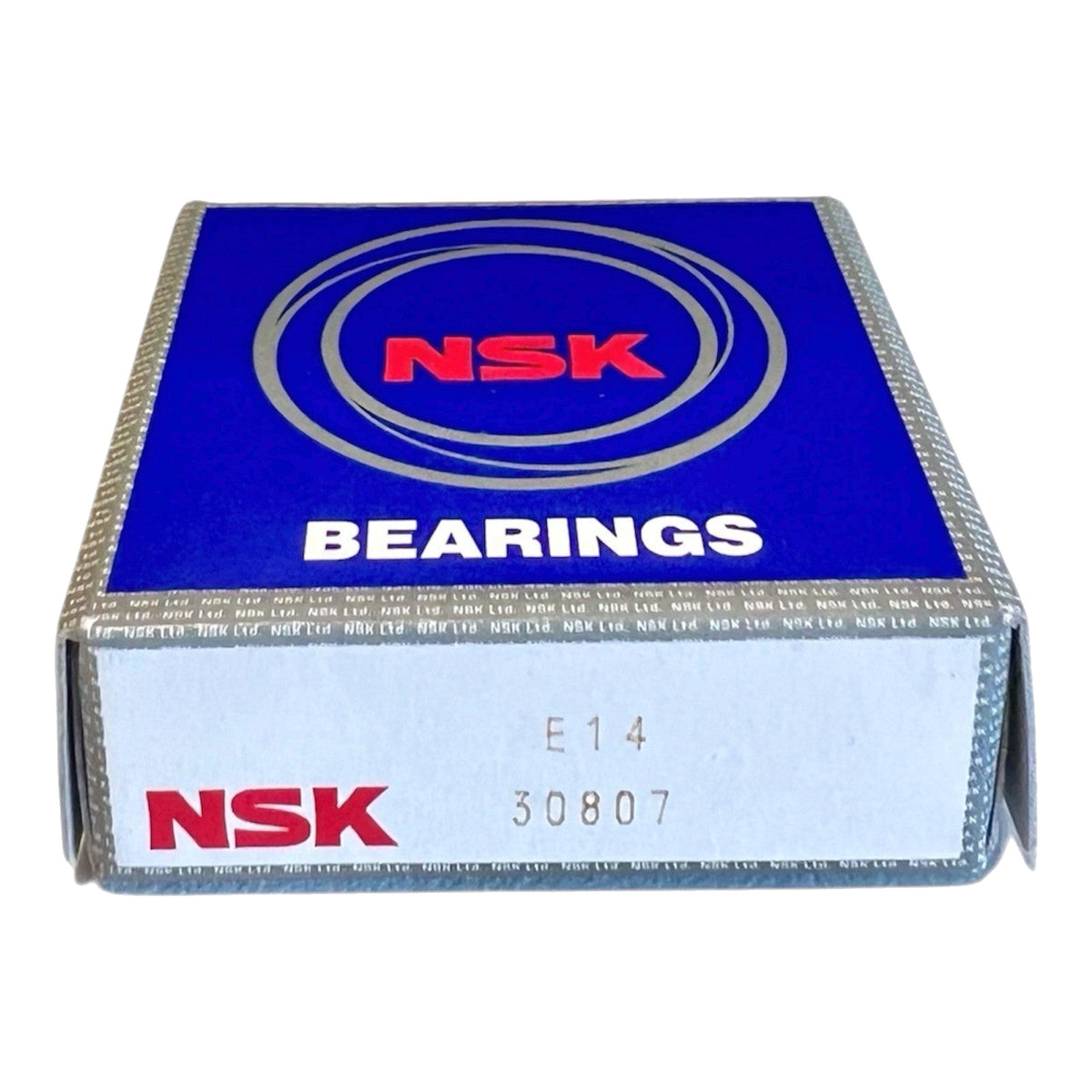 1x NSK E14 Schulterkugellager 14x35x8 mm E 14 mit Messingkäfig 11 Kugeln