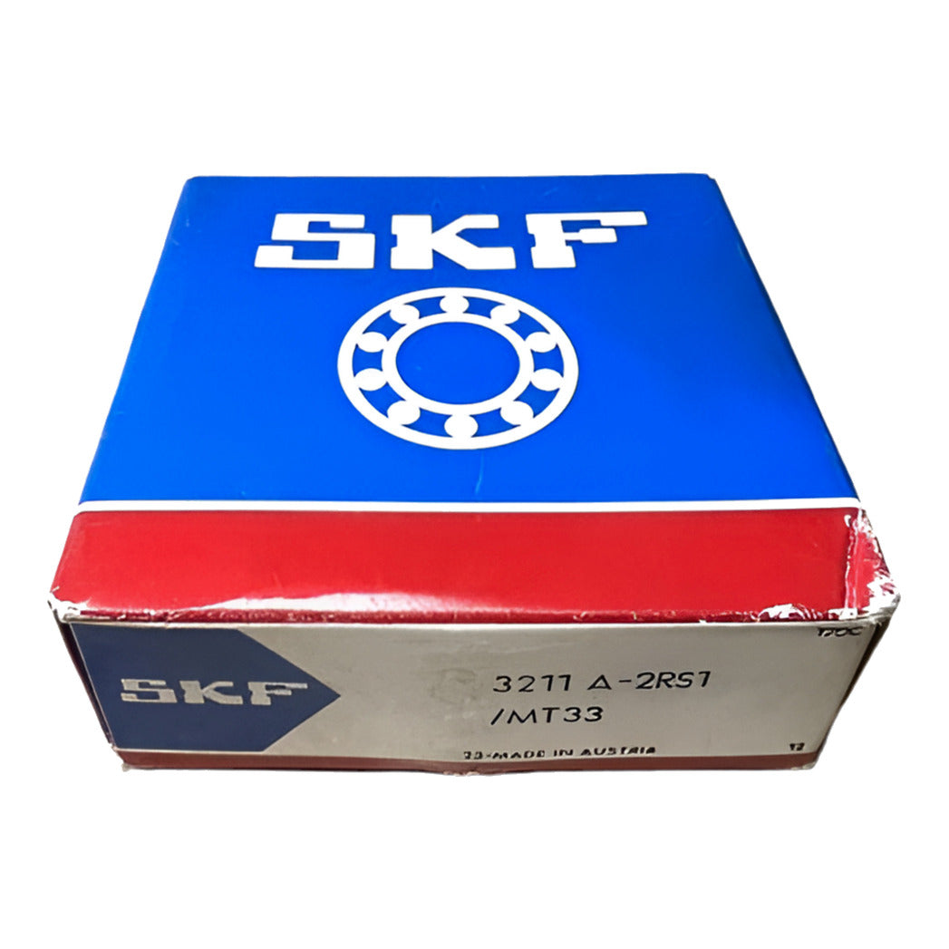 1x SKF 3211 A-2RS1/MT33 angular contact ball bearing 55x100x33.3 mm ball bearing