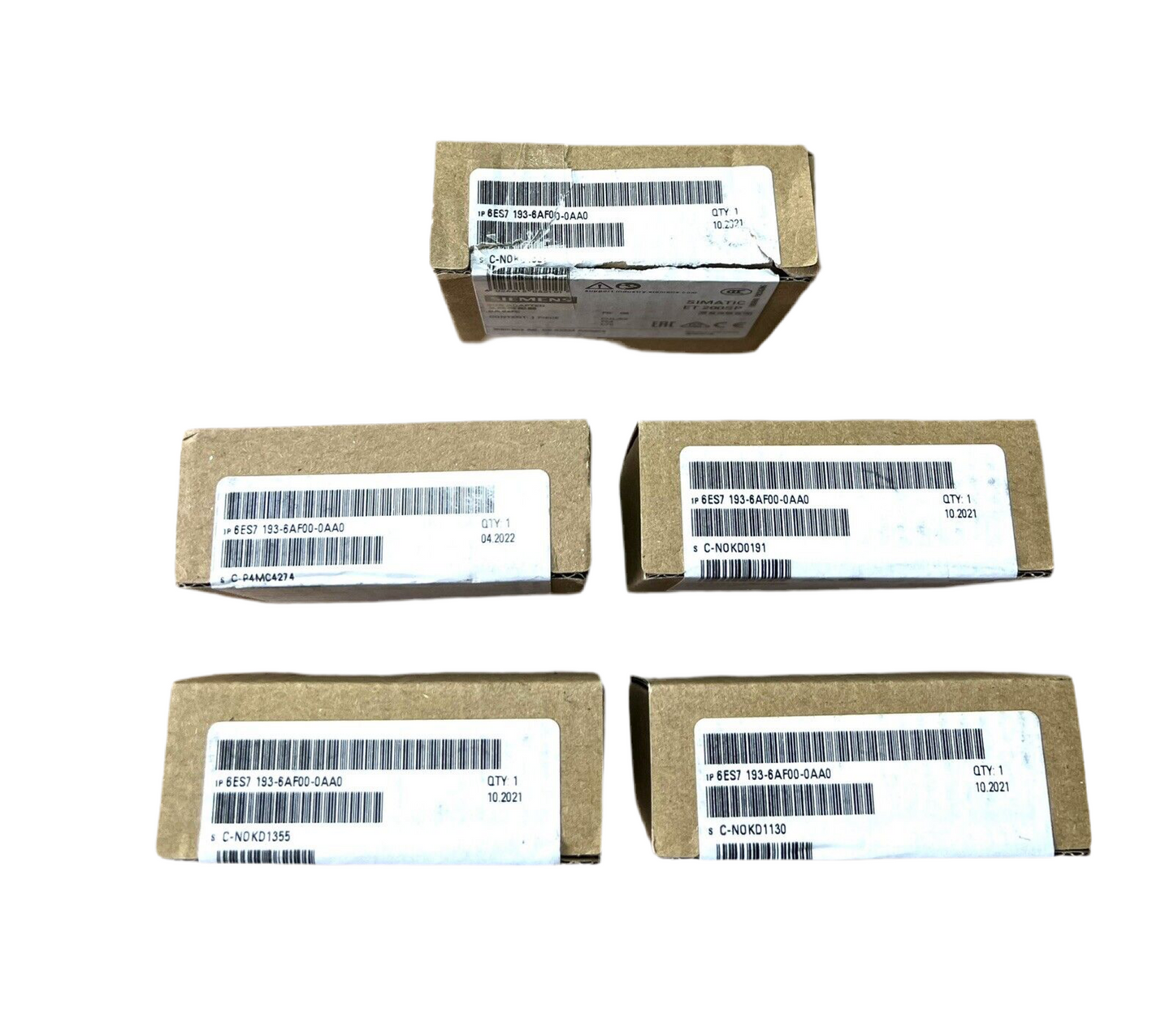 1x Siemens SIMATIC ET 200SP | 6ES7 193-6AF00-0AA0 | 6ES7193-6AF00-0AA0