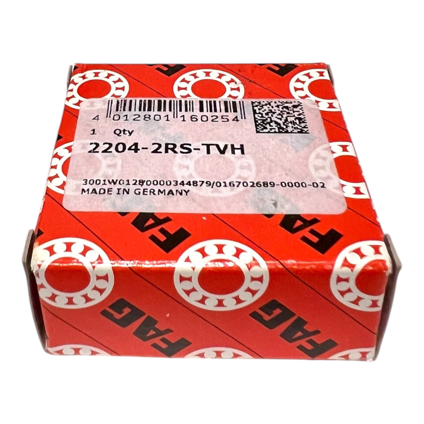 1x FAG 2204-2RS-TV = 2RS-TVH self-aligning ball bearing 20x47x18 mm ball bearing