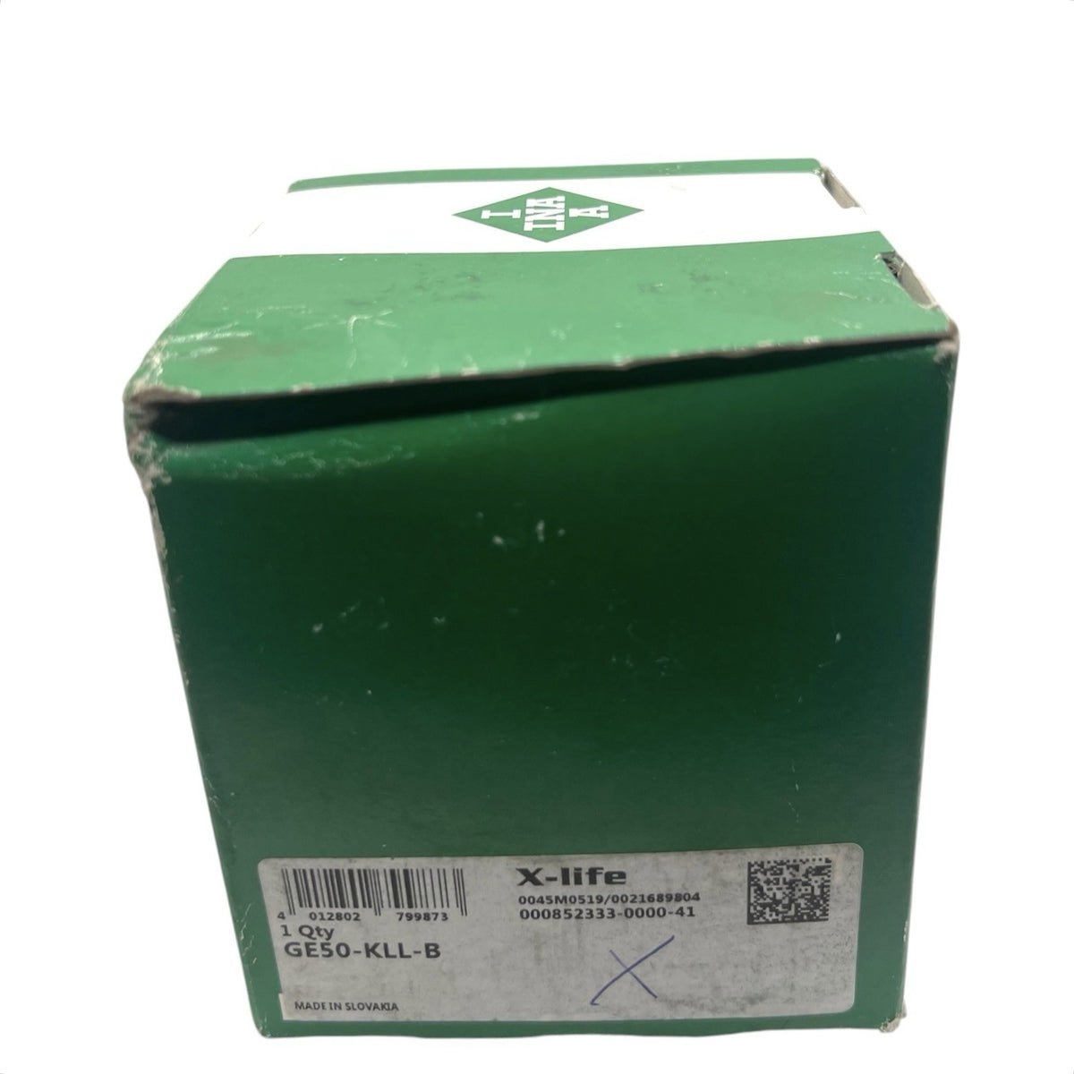 1x INA GE50-KLL-B Spannlager 50x90x49,2 mm Kugellager