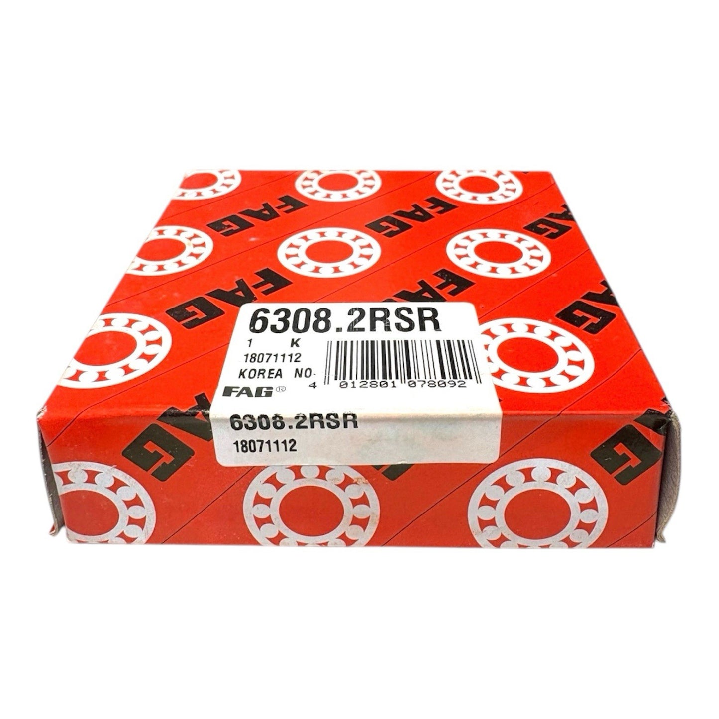 1x FAG 6308-2RSR Rillenkugellager 40x90x23 mm Kugellager