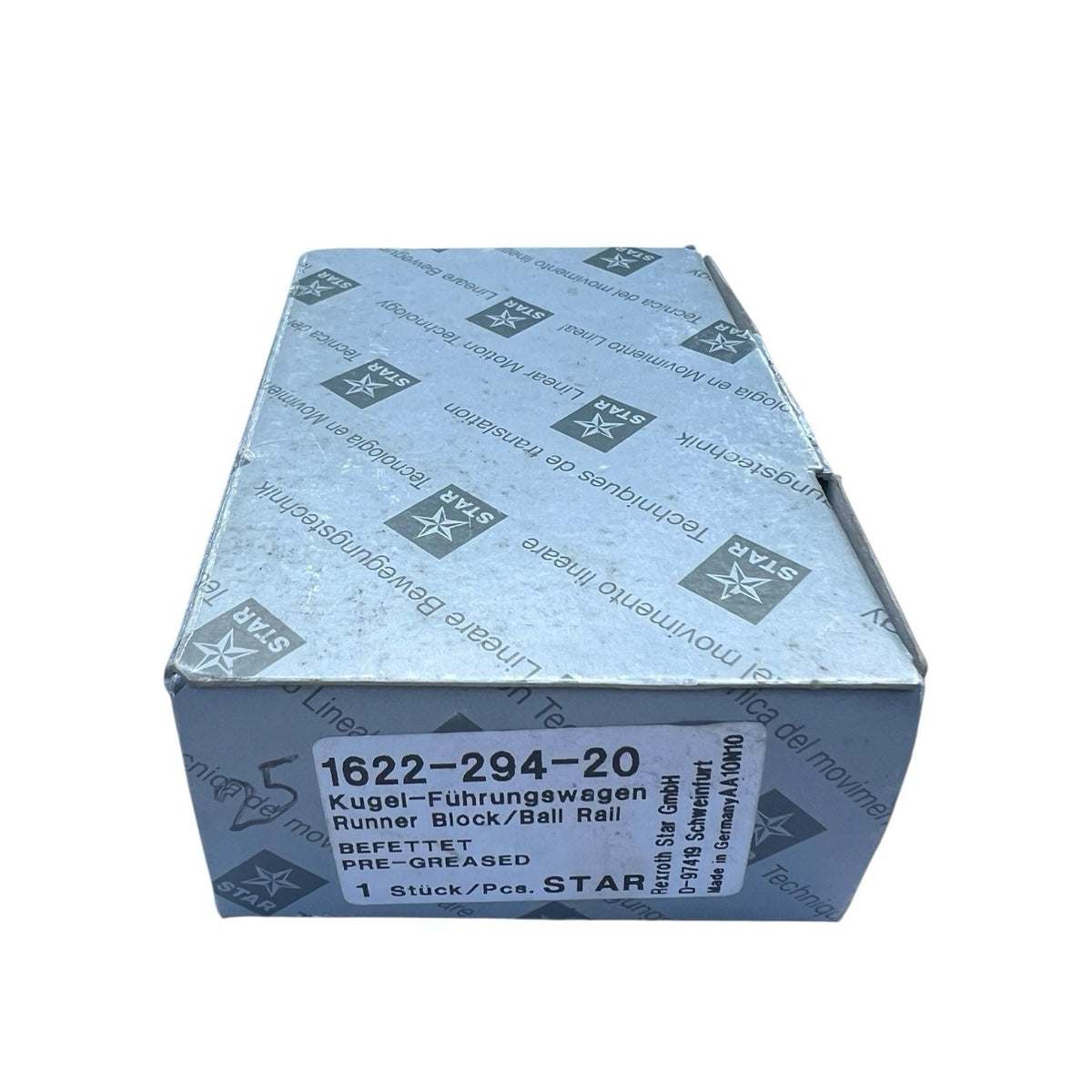 1x STAR 1622-294-20 Kugel-Führungswagen 48x86,2 mm