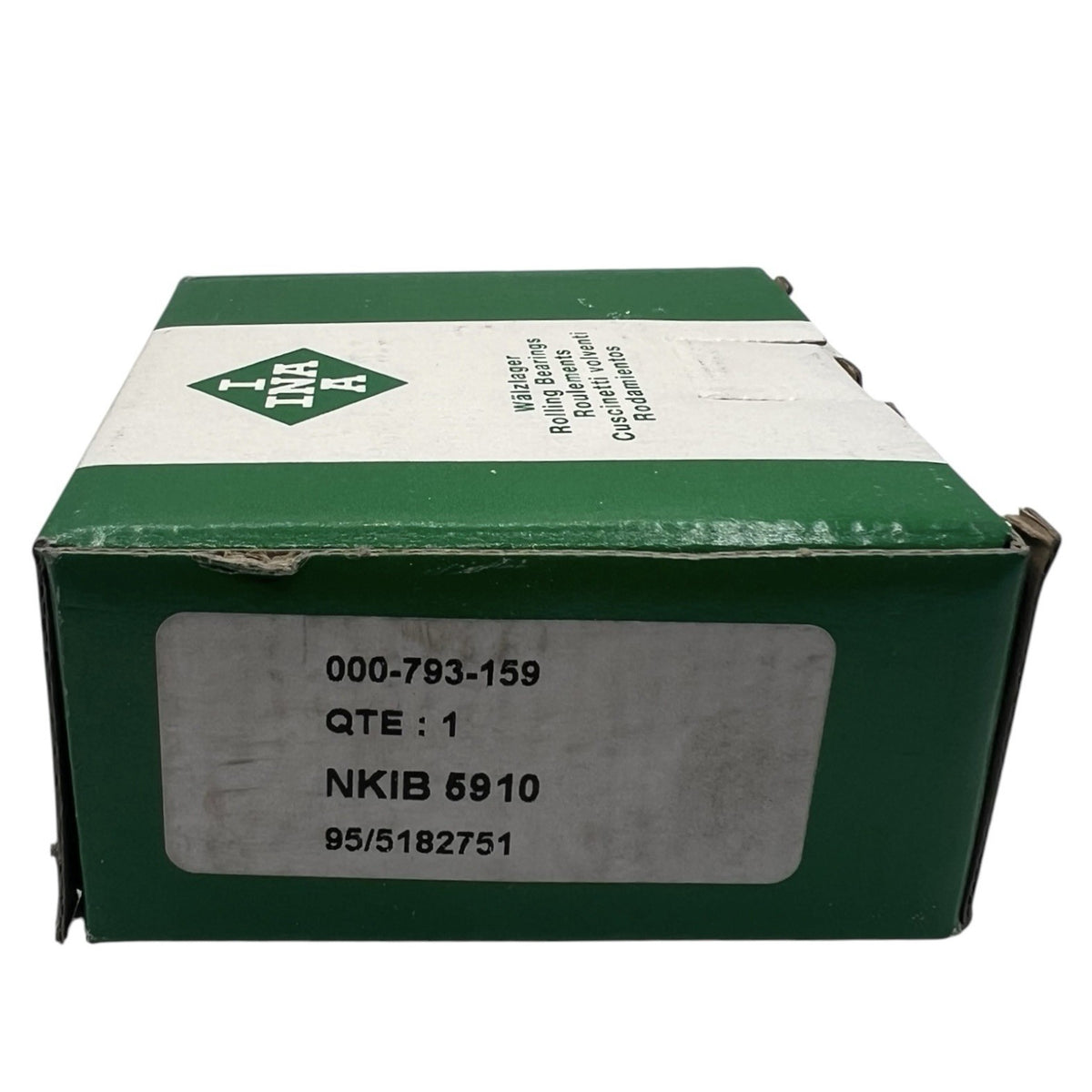 1x INA NKIB 5910 Nadel-Schrägkugellager 50x72x34 mm Kugellager