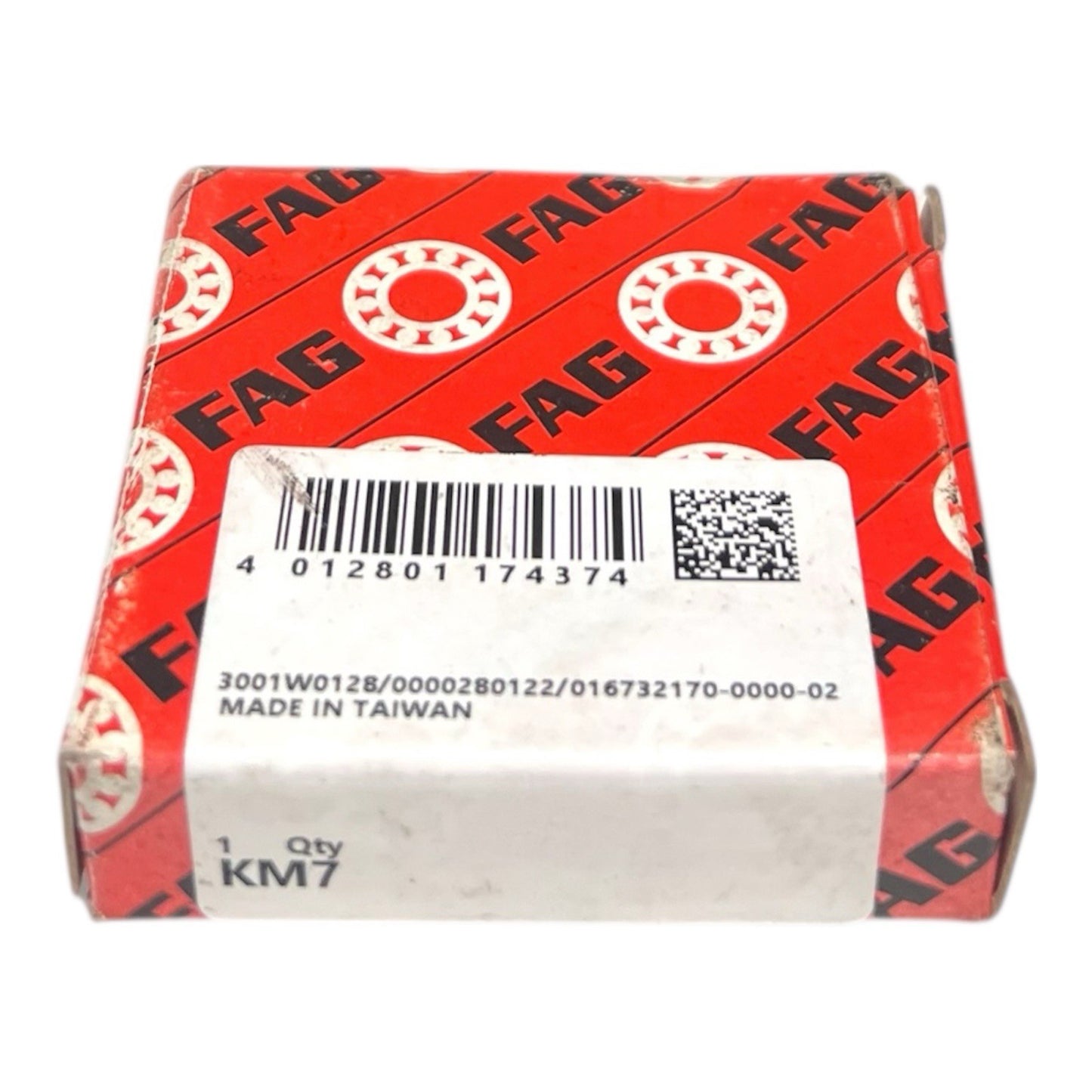 1x FAG KM7 Nutmutter 35x52x8 mm Wellenmutter