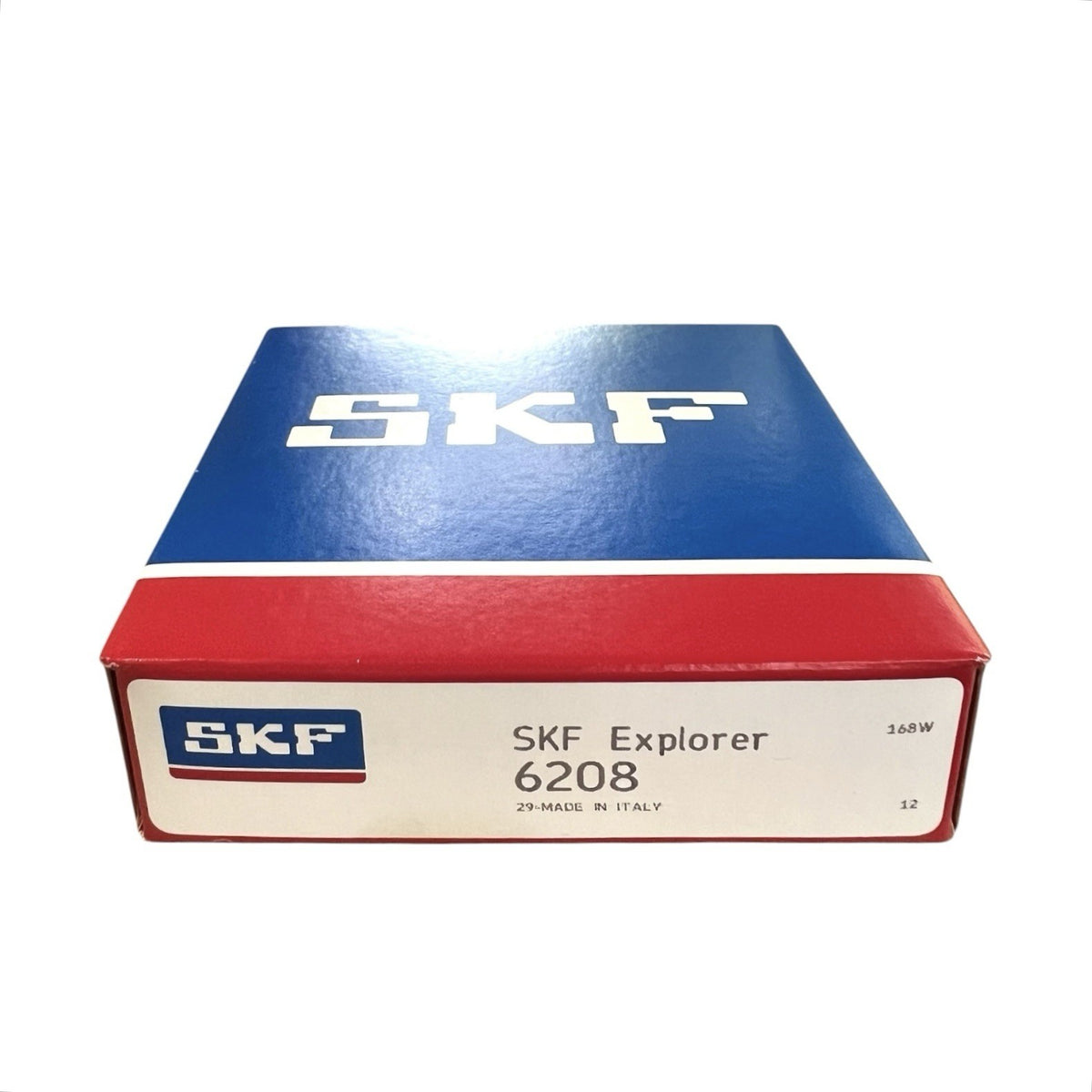 1x SKF 6208 Rillenkugellager 40x80x18 mm Kugellager