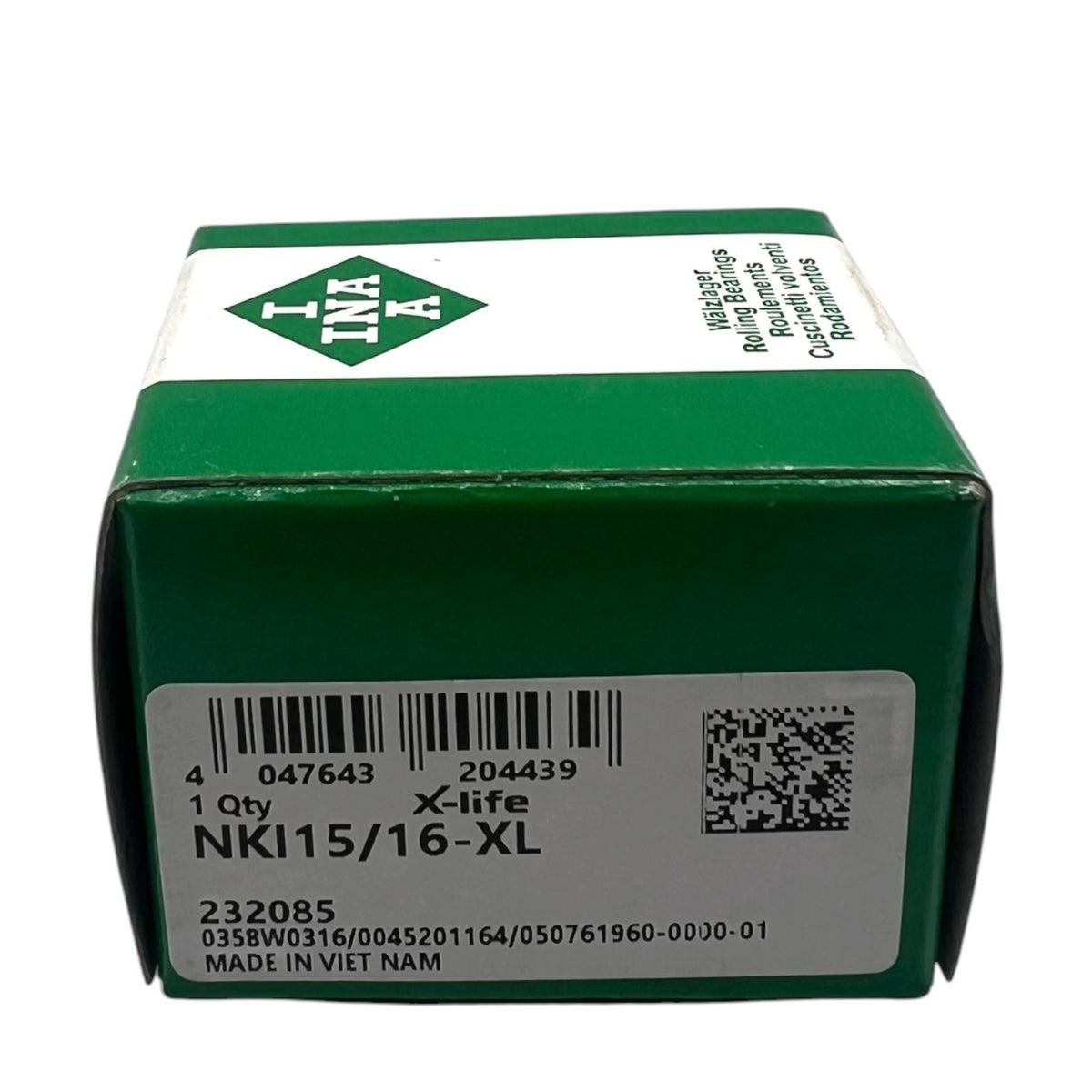 1x INA NKI15/16-XL Nadellager 15x27x16 mm Kugellager