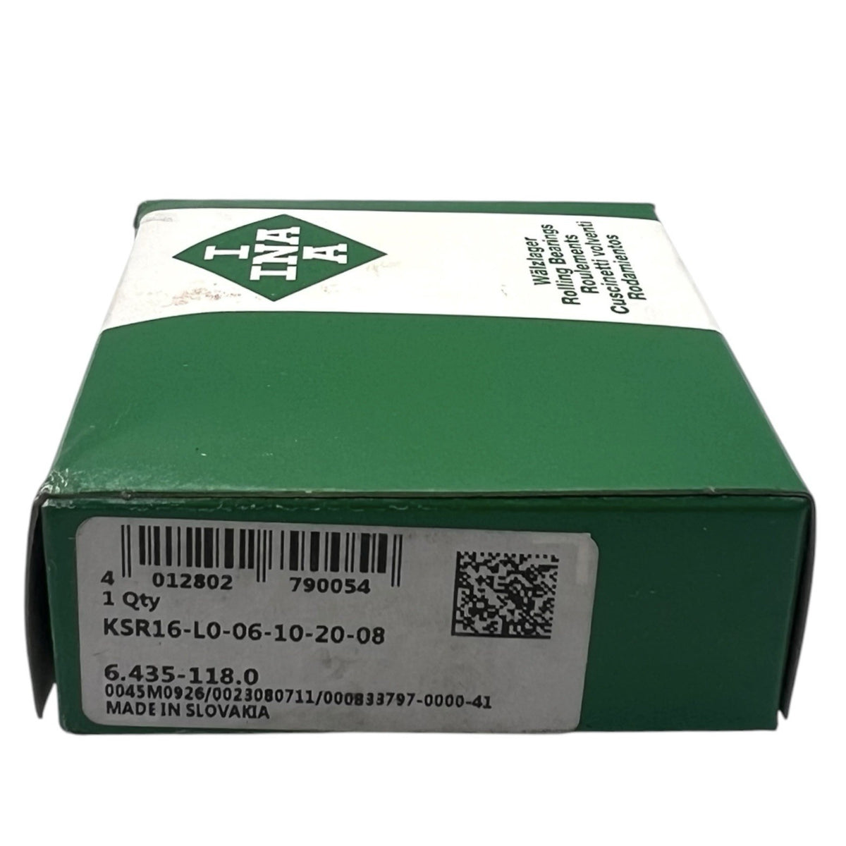 1x INA KSR16-L0-06-10-20-08 Kettenspannrad