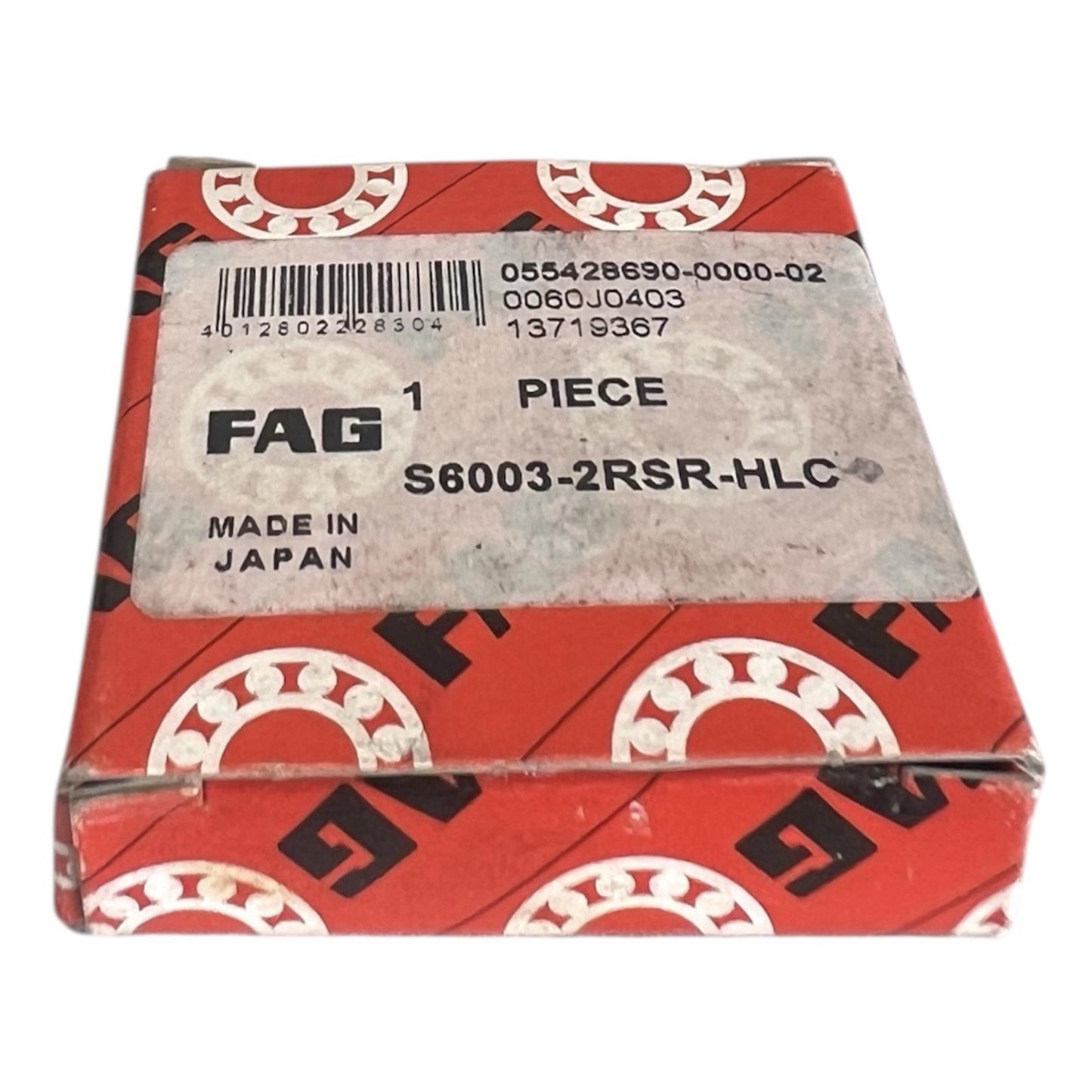 1x FAG S6003-2RSR-HLC Rillenkugellager 17x35x10 mm Kugellager