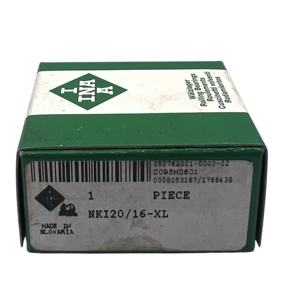 1x INA NKI20/16-XL Nadellager 20x32x16 mm Kugellager