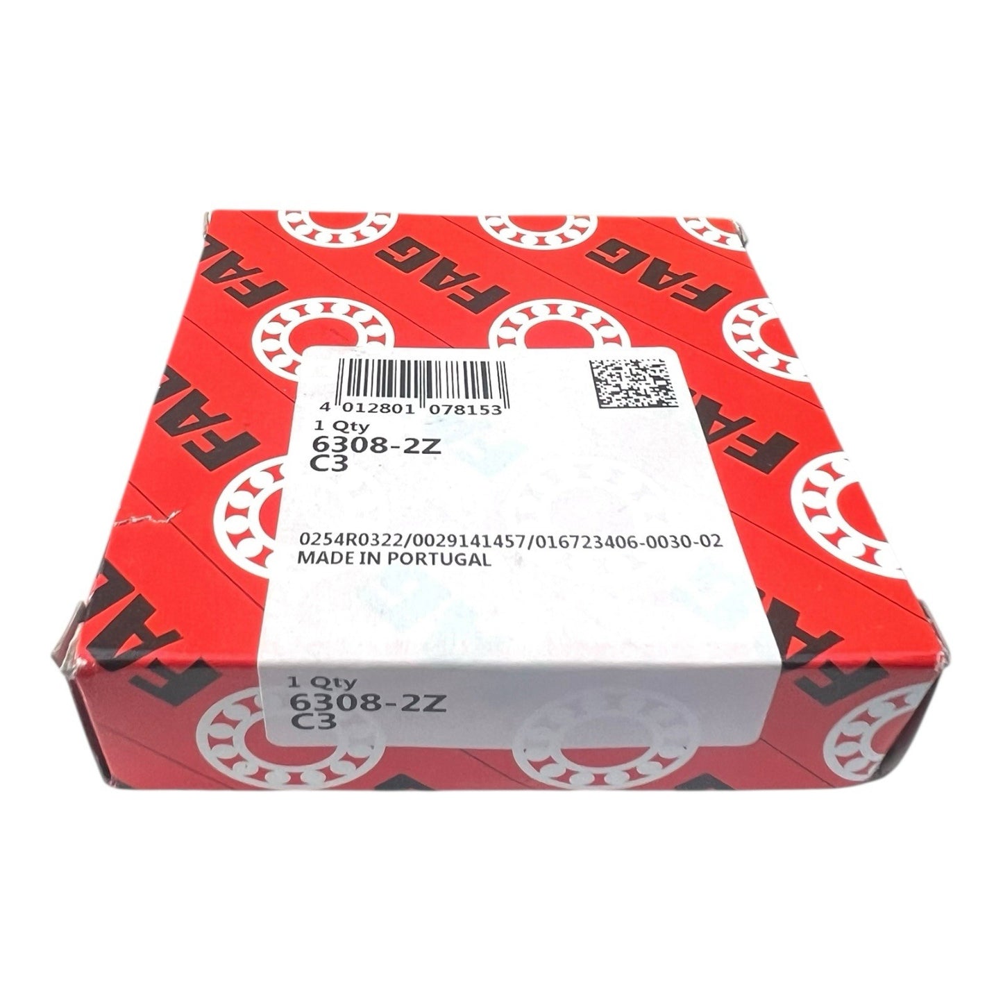 1x FAG 6308-2Z-C3 Rillenkugellager 40x90x23 mm Kugellager