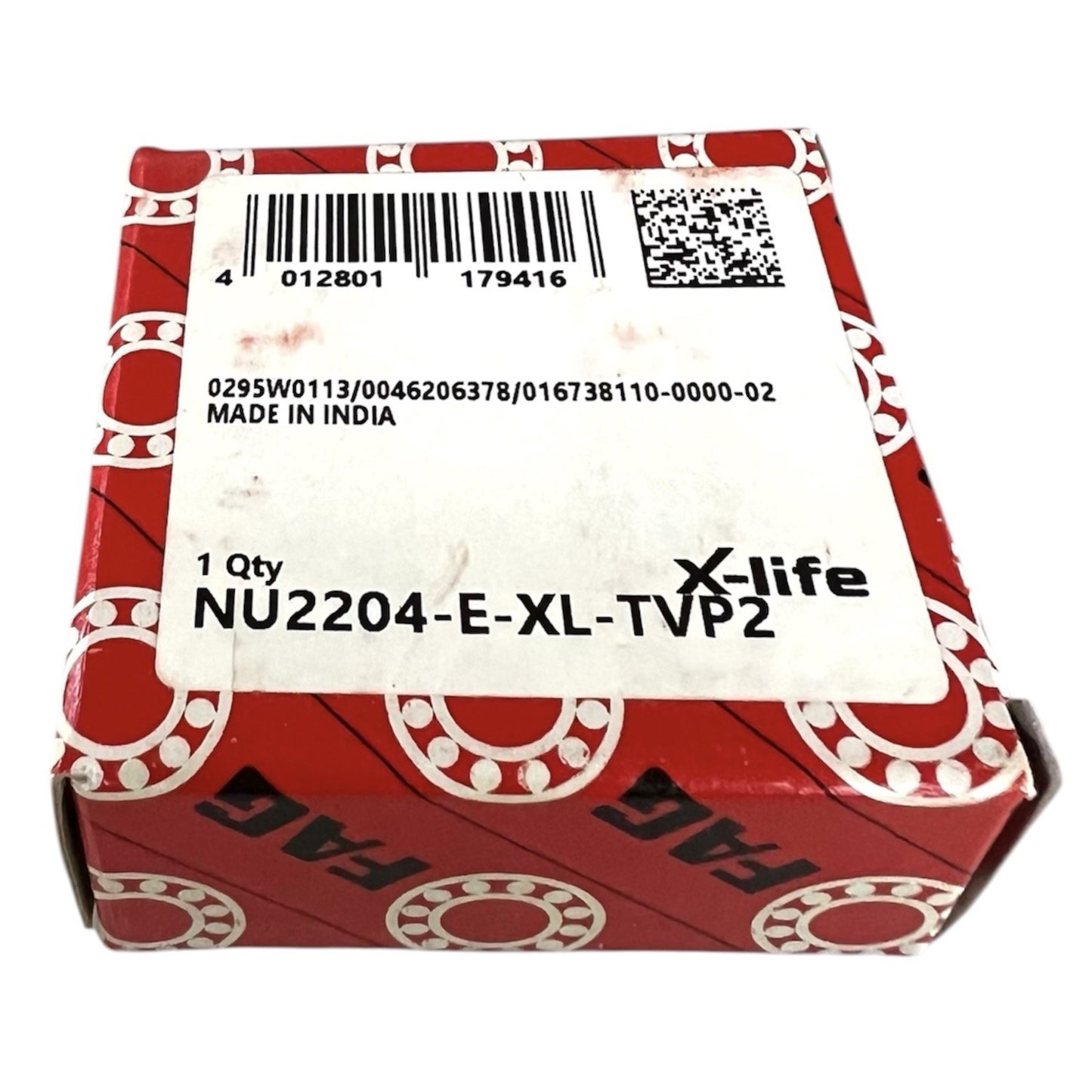 1x FAG NU2204-E-XL-TVP2 Zylinderrollenlager 20x47x18 mm Kugellager