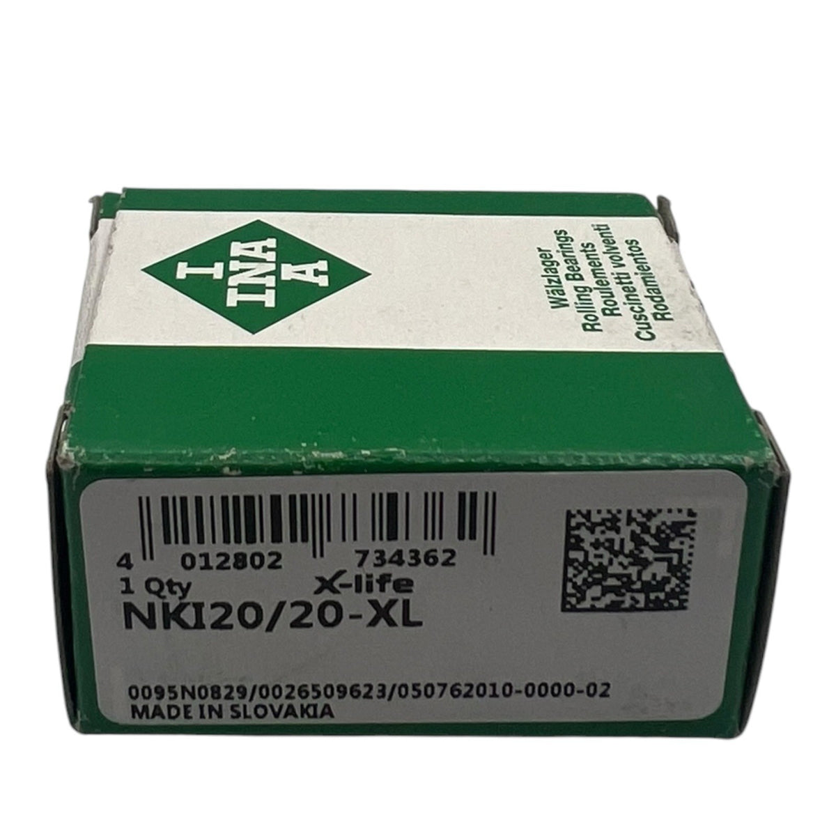 1x INA NKI20/20-XL Nadellager 20x32x20 mm Kugellager