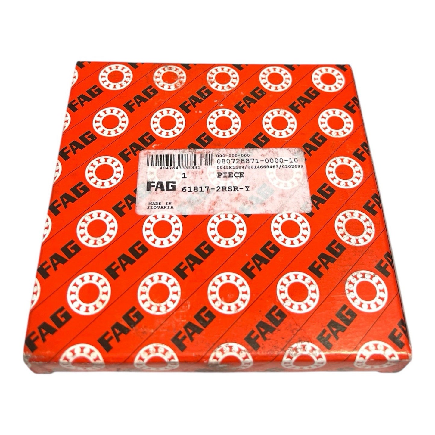 1x FAG 61817-2RSR-Y Rillenkugellager 85x110x13 mm 61817 2RSR Y Kugellager