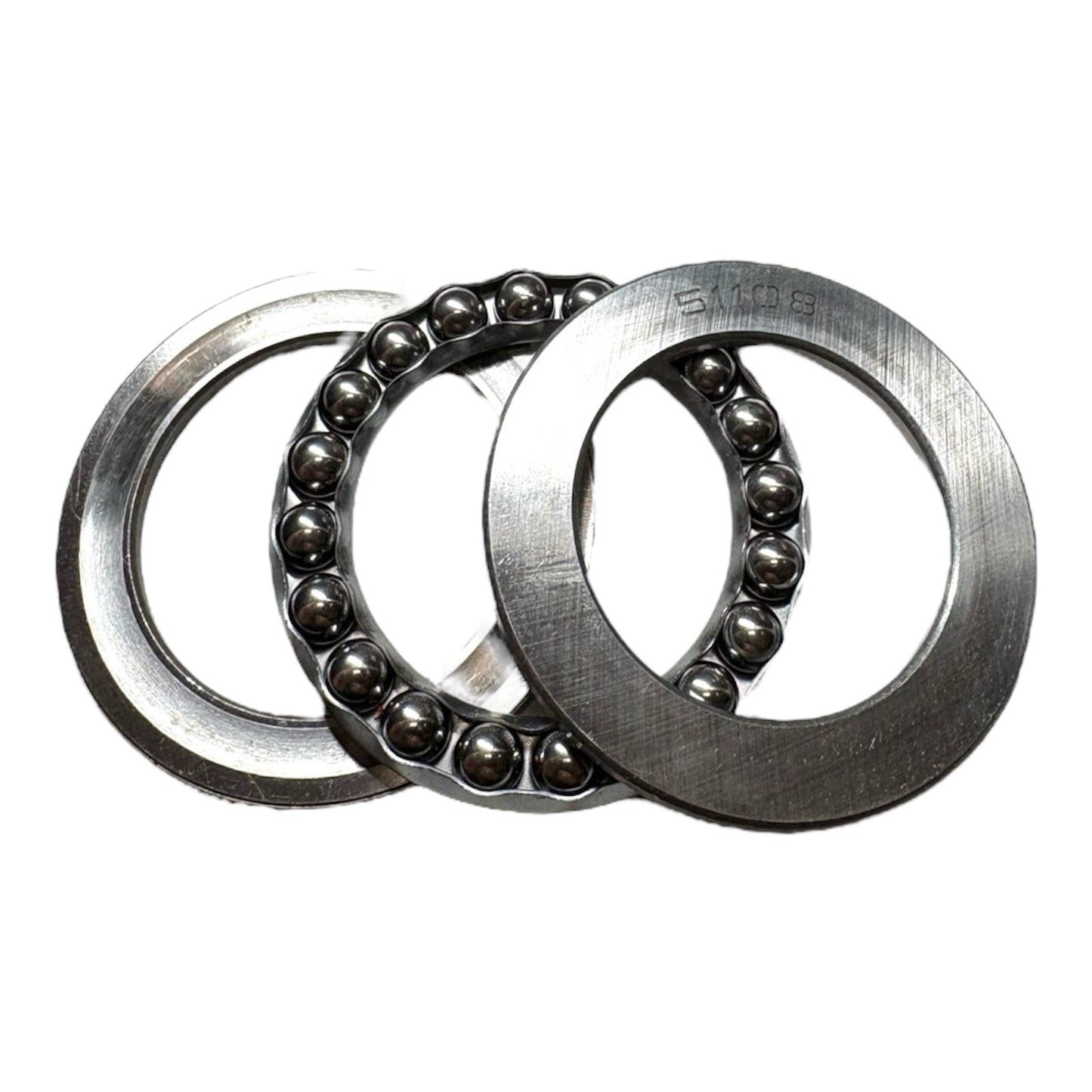 1x 51108 Axiallager 40x60x13 mm Axial-Kugellager Drucklager