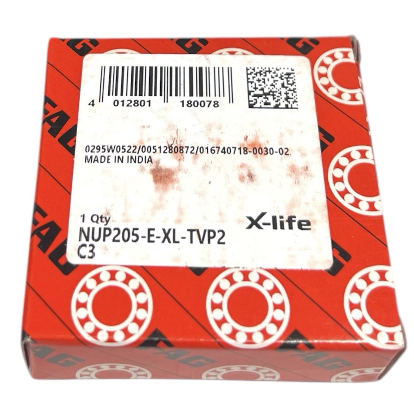 1x FAG NUP205-E-XL-TVP2-C3 Zylinderrollenlager 25x52x15 mm Kugellager