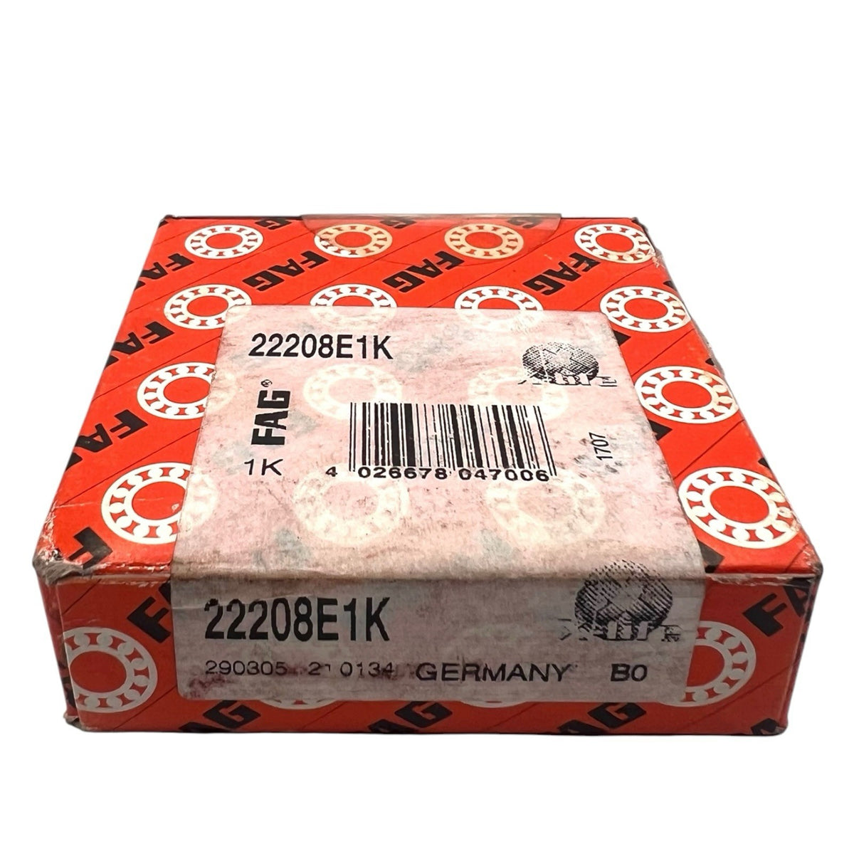 1x FAG 22208-E1-K Pendelrollenlager 40x80x23 mm konisches Kugellager