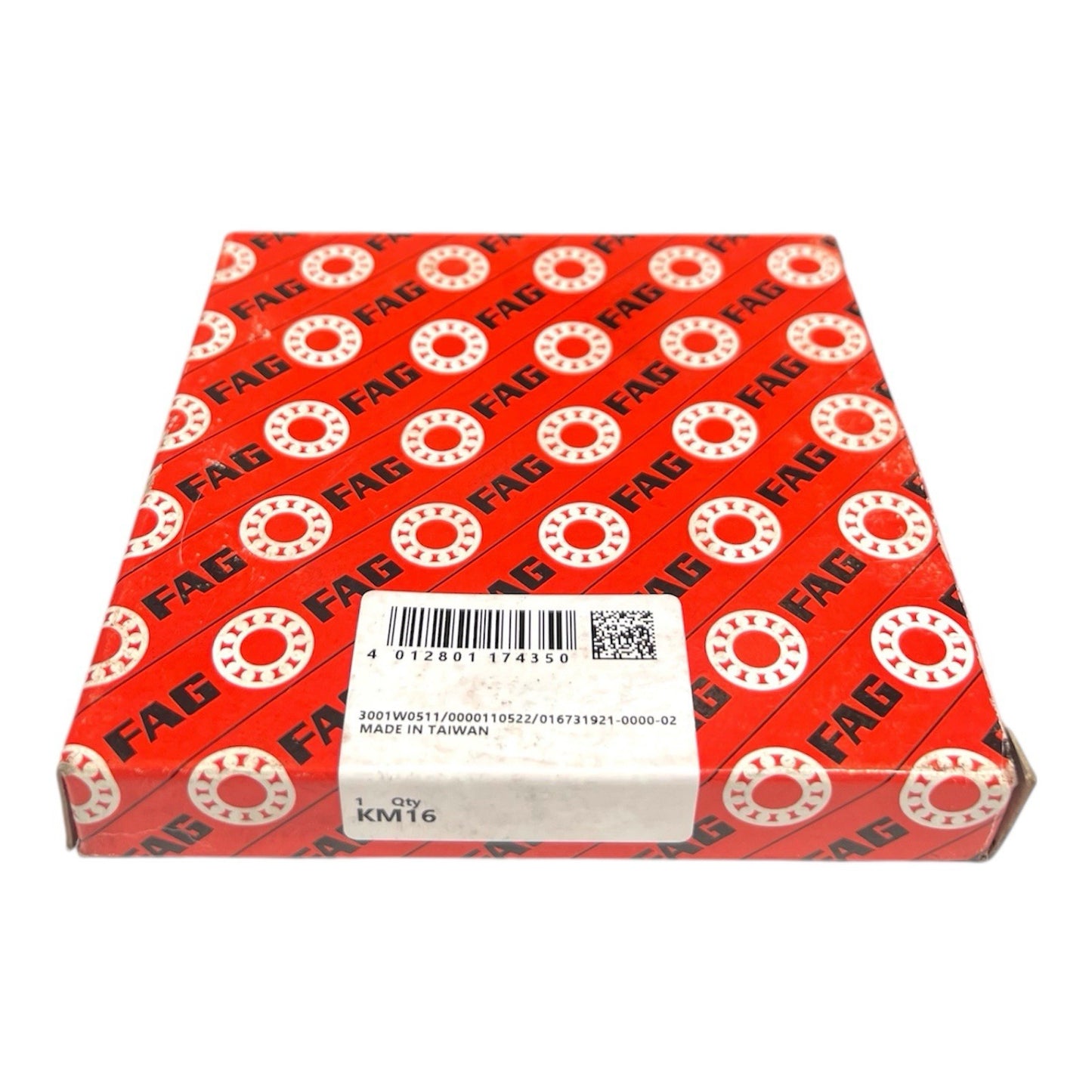 1x FAG KM16 Nutmutter 80x105x15 mm Wellenmutter