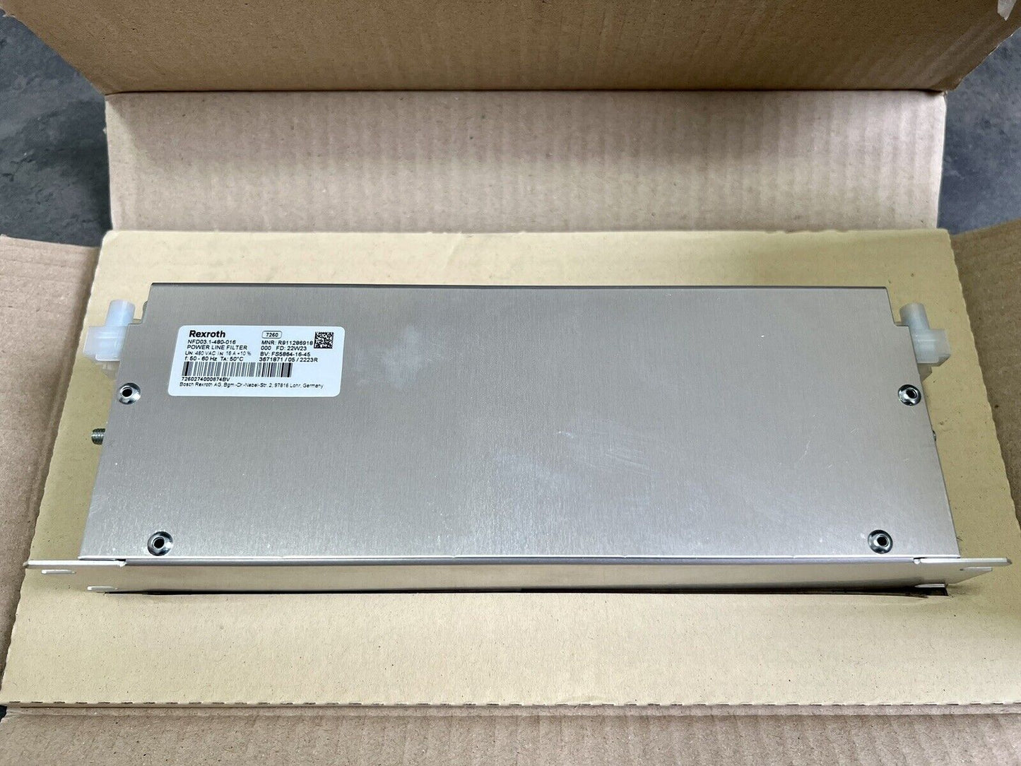 1x Rexroth NFD03.1-480-016 Netzfilter Power Line Filter R9112866918