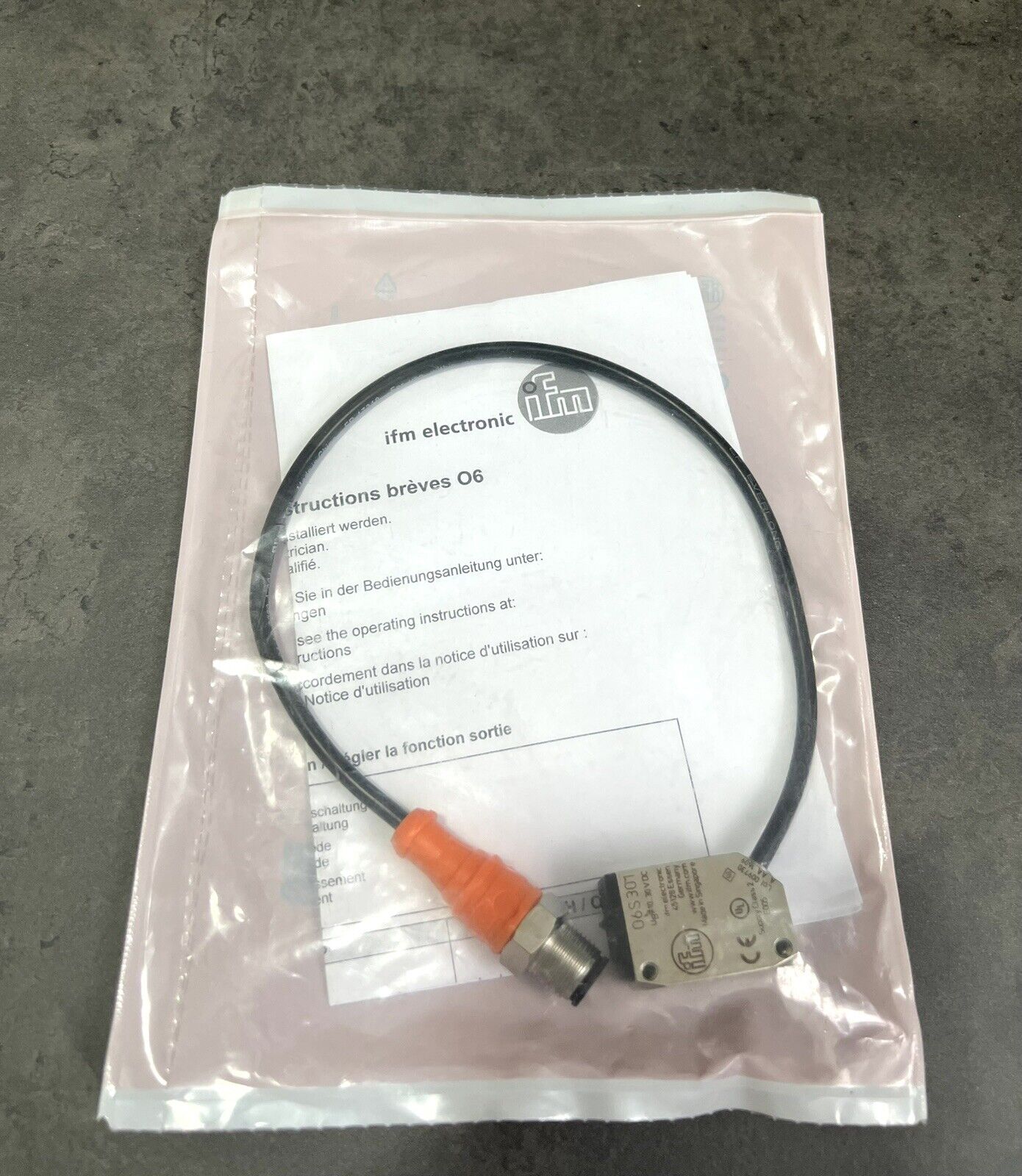 1x Ifm Electronic O6S301 Einweglichtschranke 06S301 Einweg-Lichtschranken