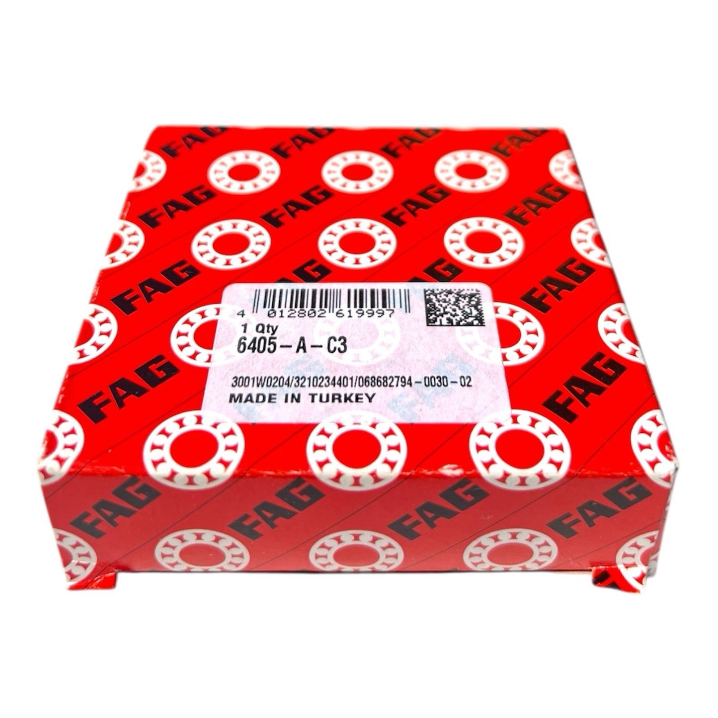 1x FAG 6405-A-C3 Rillenkugellager 25x80x21 mm Kugellager