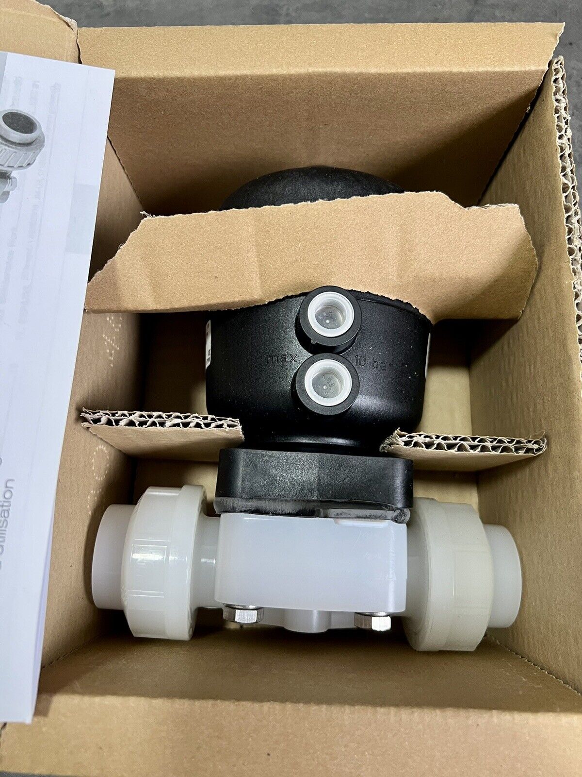 1x Bürkert Typ 2030 A 25,0 EA PD Membranventil Pmed 7,5 bar D32 00154800