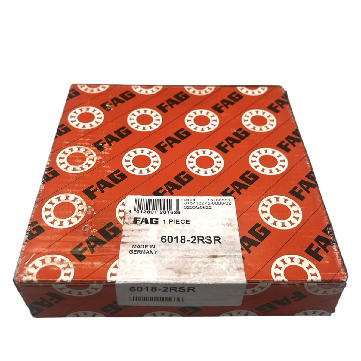1x FAG 6018-2RSR Rillenkugellager 90x140x24 mm Kugellager