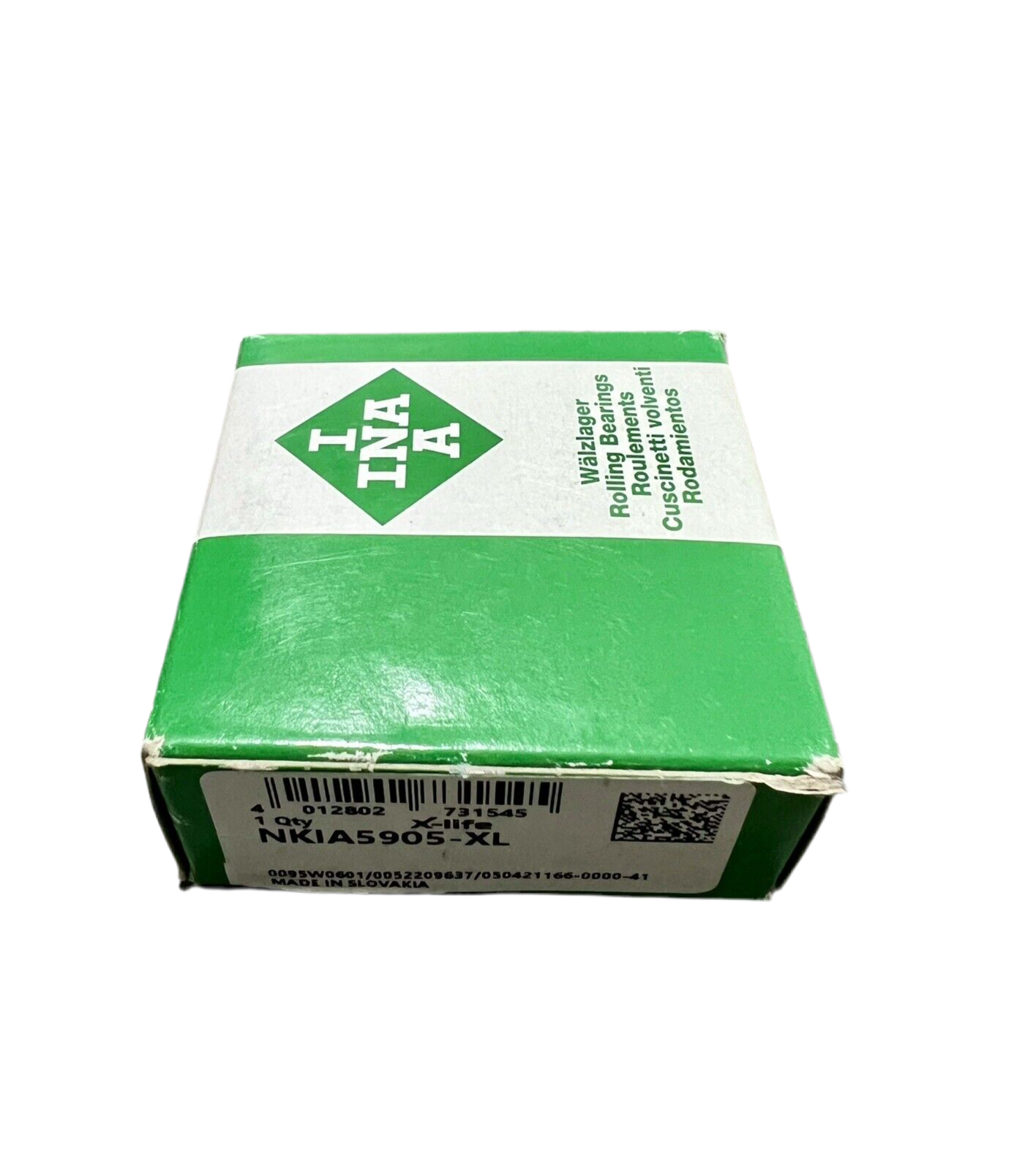 1x INA NKIA5905-XL needle angular contact ball bearing 25x42x23 mm