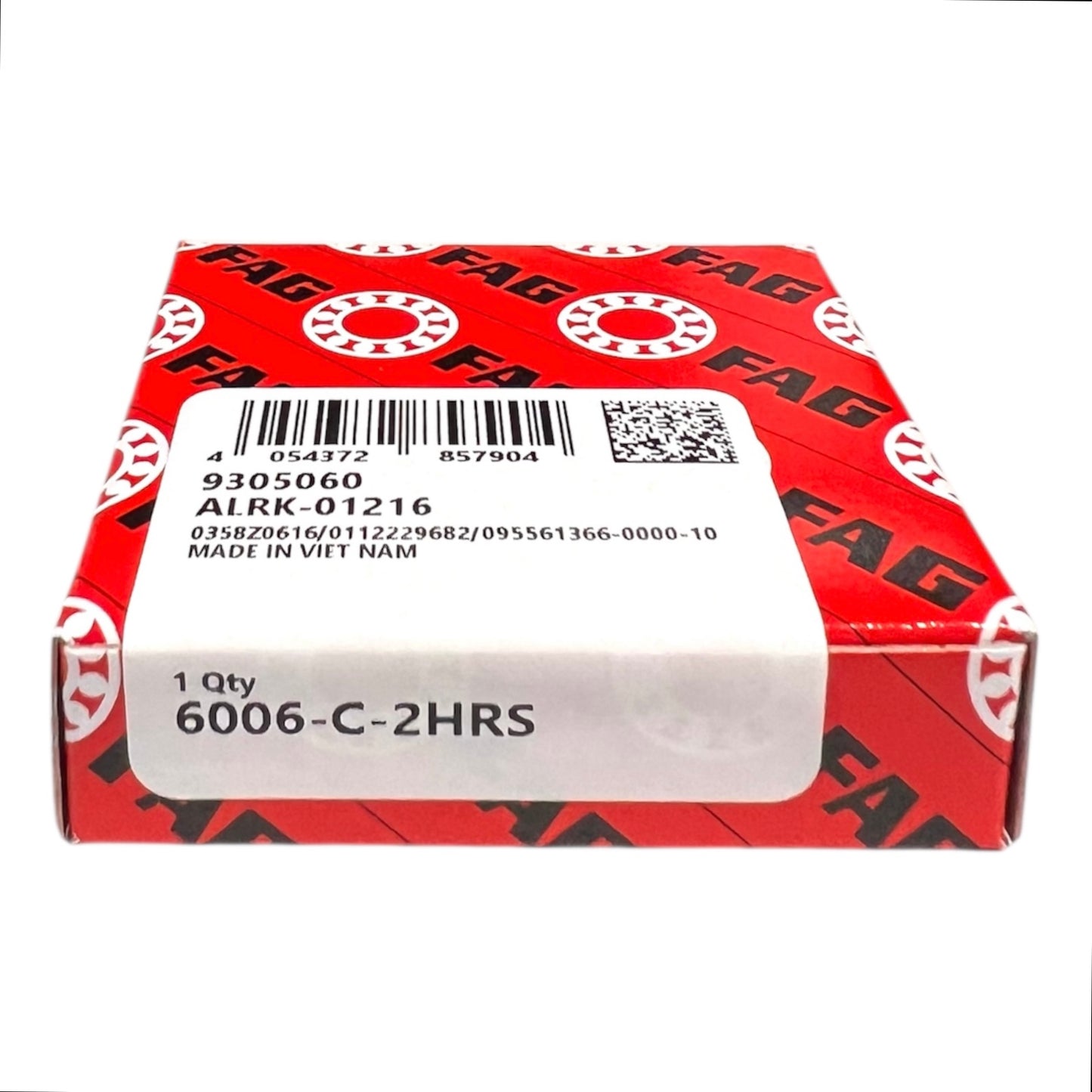 1x FAG 6006-C-2HRS Rillenkugellager 30x55x13 mm 6006 2RSR Kugellager