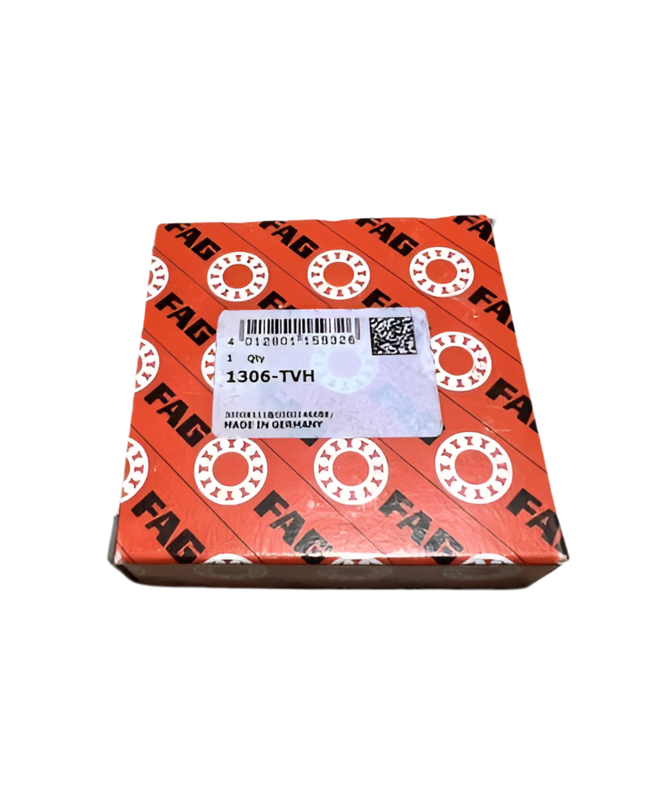 1x FAG 1306-TVH self-aligning ball bearing 30x72x19 mm ball bearing