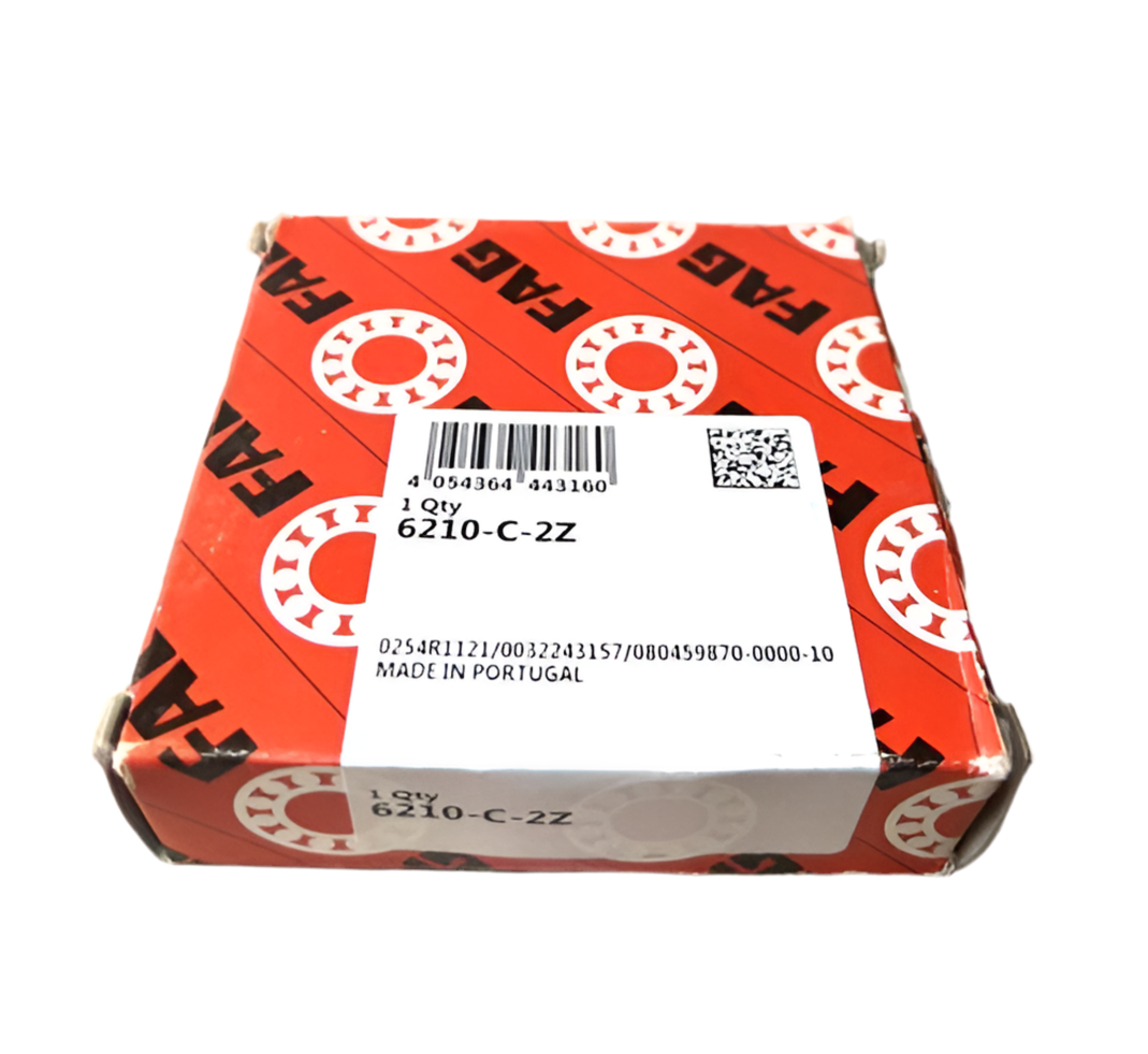 1x FAG 6210-C-2Z Rillenkugellager 50x90x20 mm 6210 2Z ZZ Kugellager