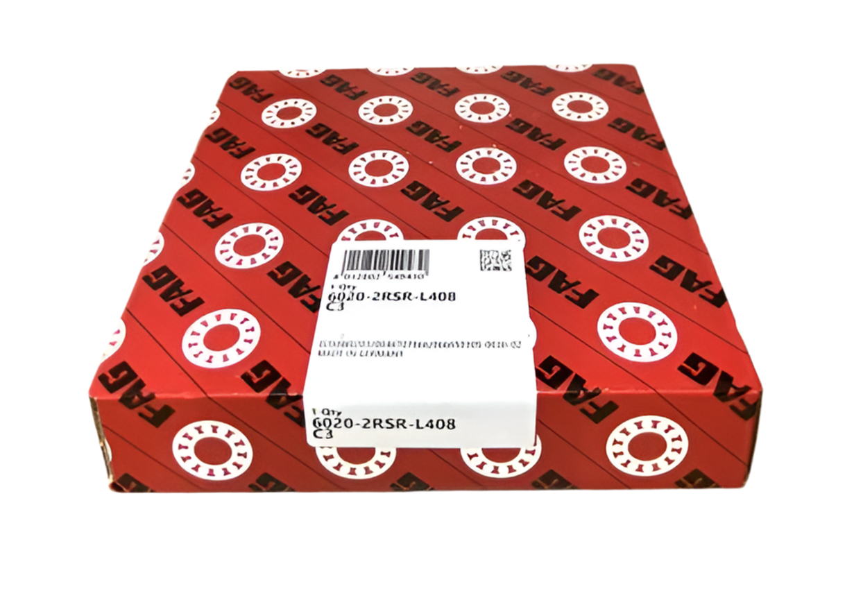1x FAG 6020-2RSR-C3 Rillenkugellager 100x150x24 mm Kugellager 6020 2RS1 C3 L408