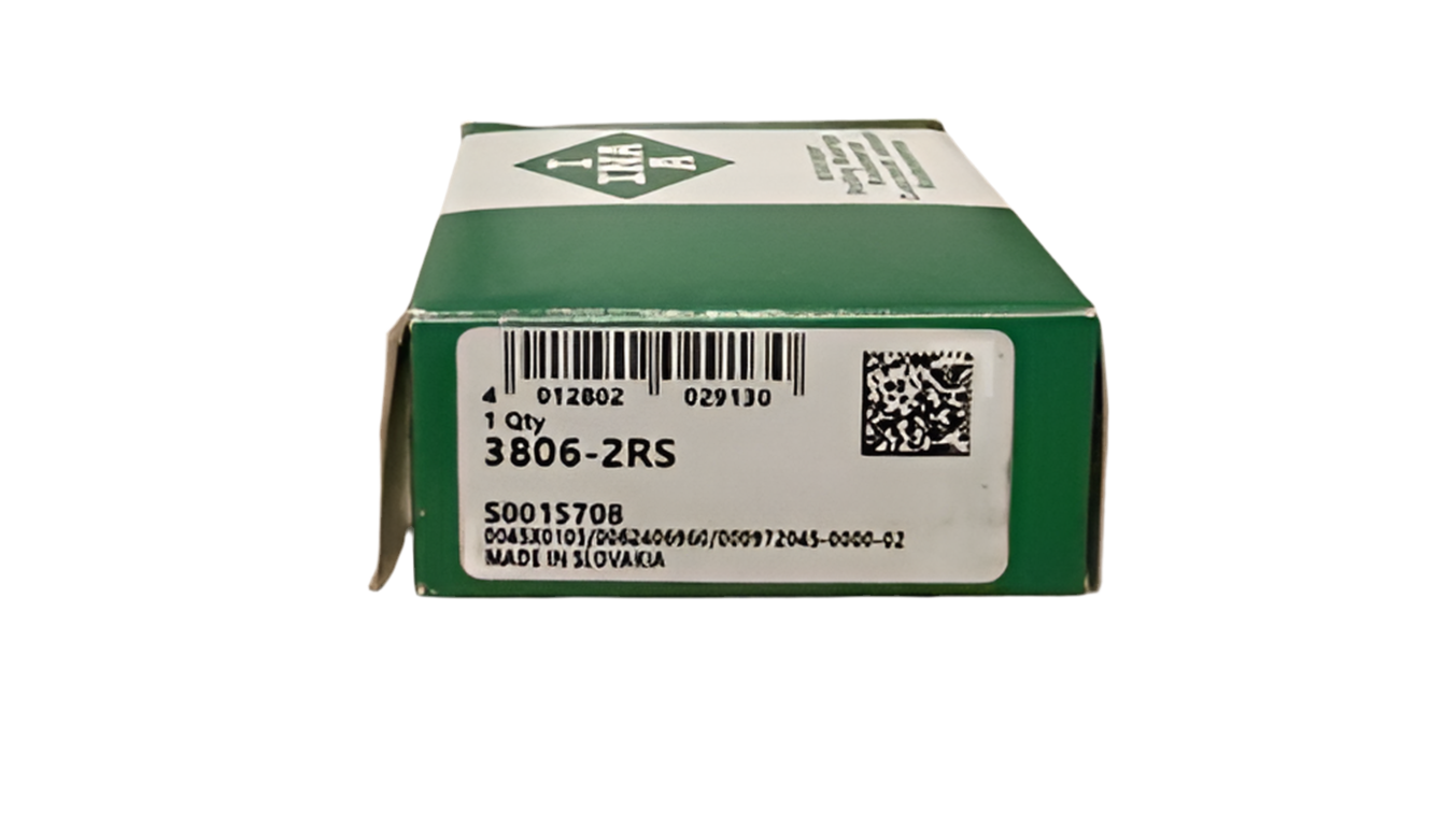 1x INA 3806-2RS Schrägkugellager 30x42x10 mm