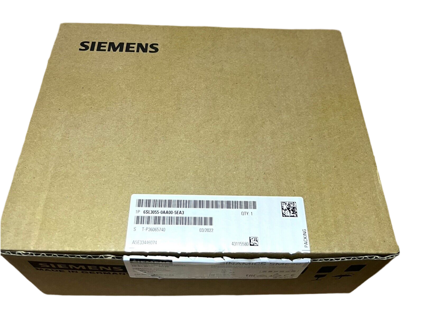 1x Siemens 6SL3055-0AA00-5EA3 SINAMICS Sensor Module SME20