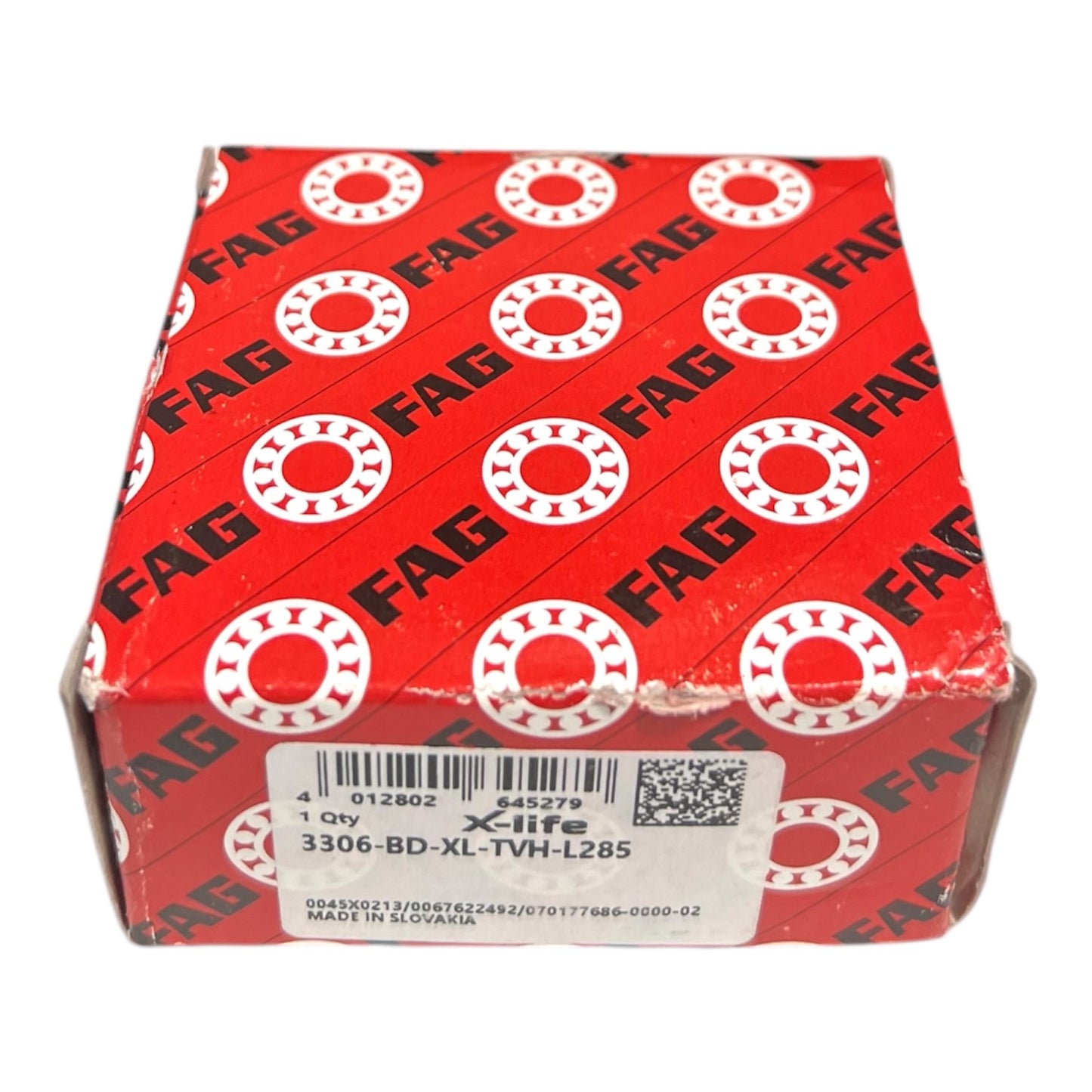 1x FAG 3306-BD-XL-TVH Schrägkugellager 30x72x30,2 mm Kugellager