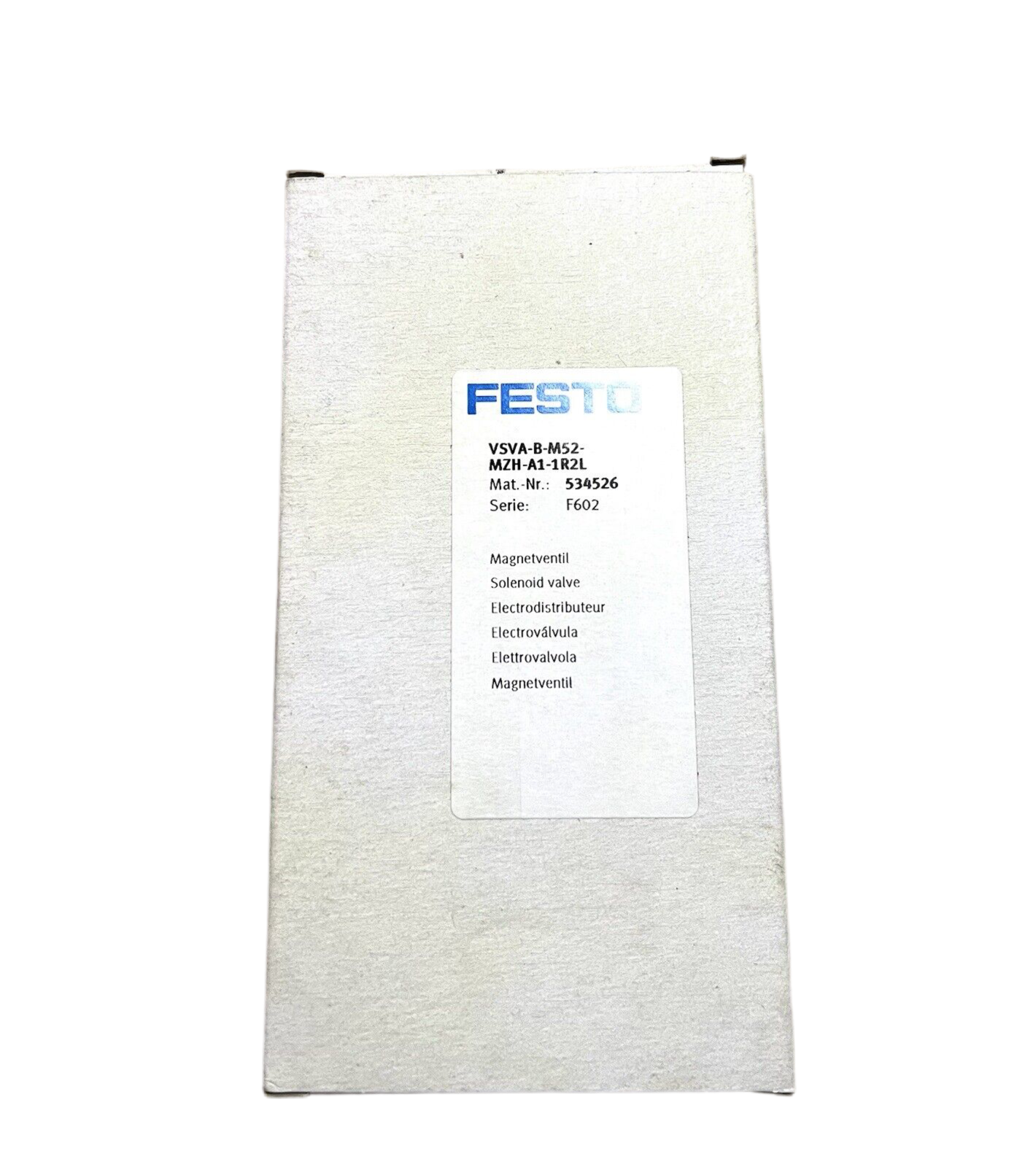 1x Festo VSVA-B-M52-MZH-A1-1R2L Magnetventil Nr. 534526 Pneumatik