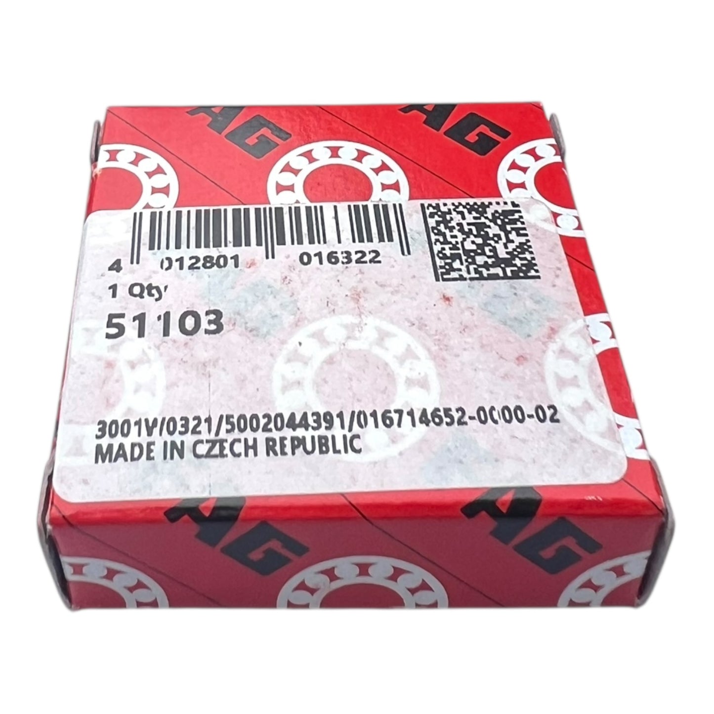 1x FAG 51103 Axial-Rillenkugellager 17x30x9 mm Drucklager Kugellager