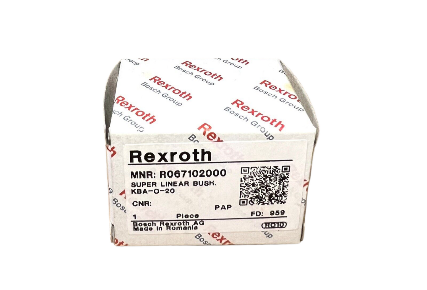 1x Rexroth KBA-O-20 super ball bushings R067102000 KBA O 20 Bosch ball bearing