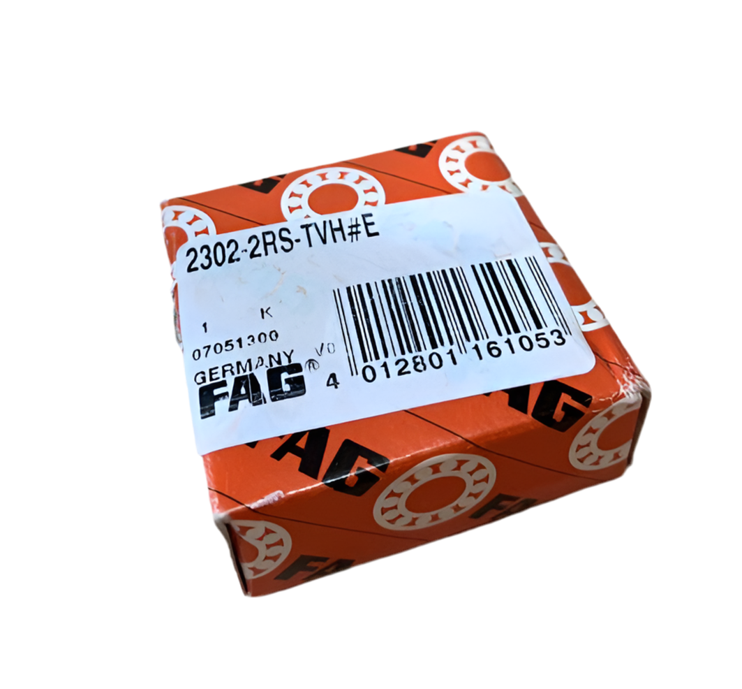 1x FAG 2302-2RS-TVH = E-2RS1TN9 self-aligning ball bearing 15x42x17 mm ball bearing