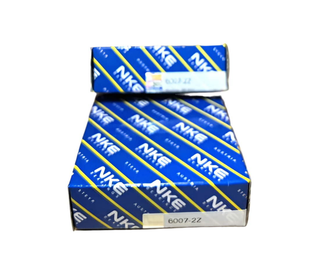 2x NKE 6007 2Z deep groove ball bearing 35x62x14 mm 6007 2Z ZZ ball bearing