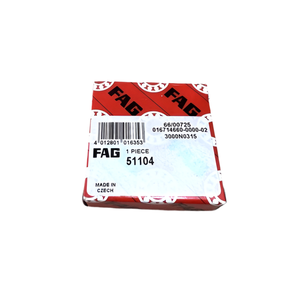 1x FAG 51104 Axial-Rillenkugellager 20x35x10 mm Kugellager