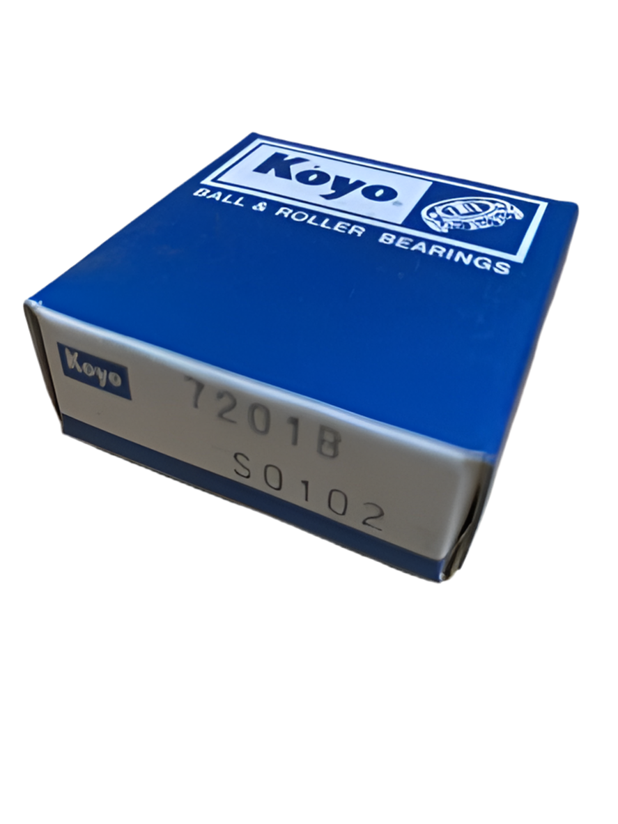 1x Koyo 7201 B angular contact ball bearing 12x32x10 mm